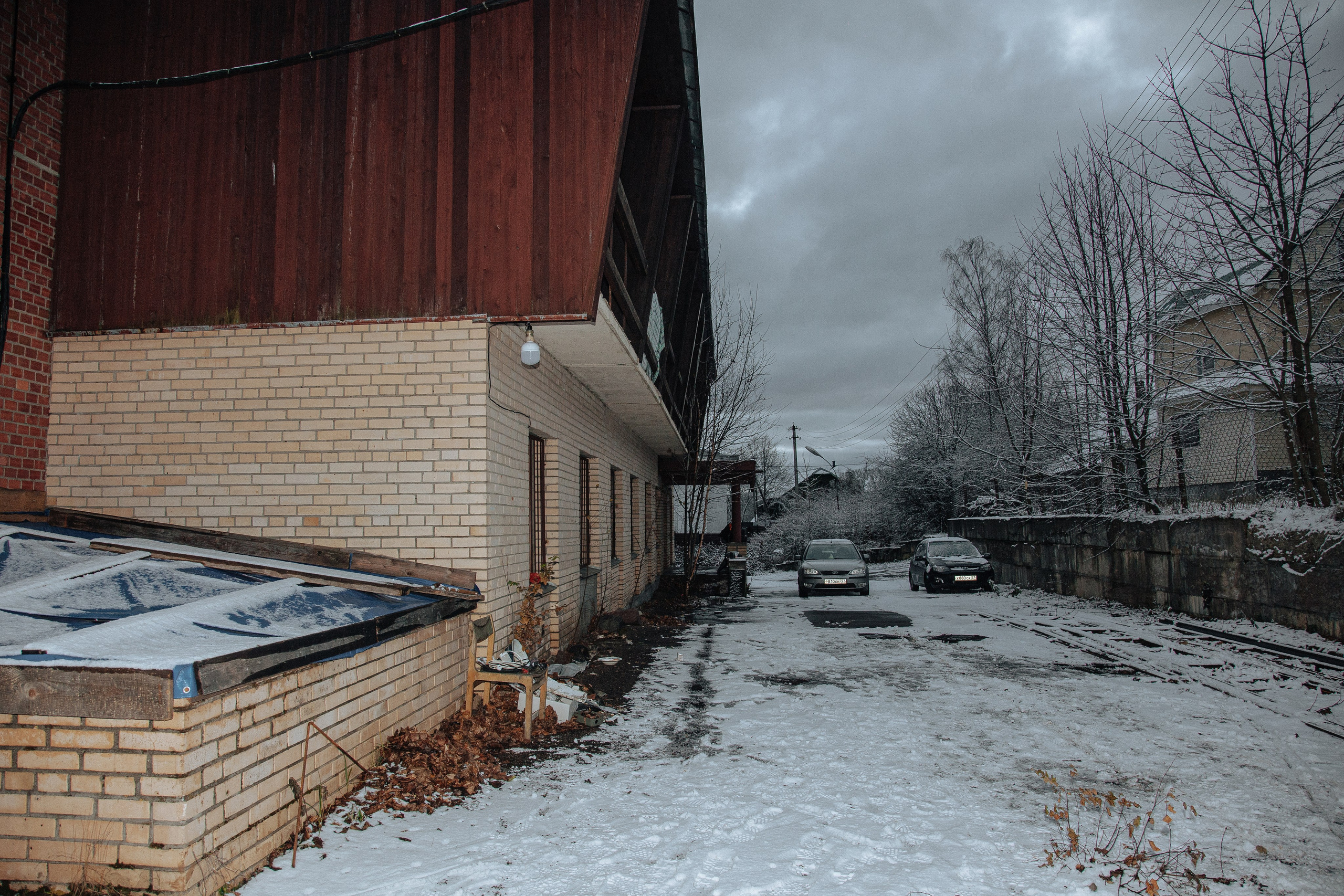 Строительство Ступы в Яхроме. Фотография, как она есть