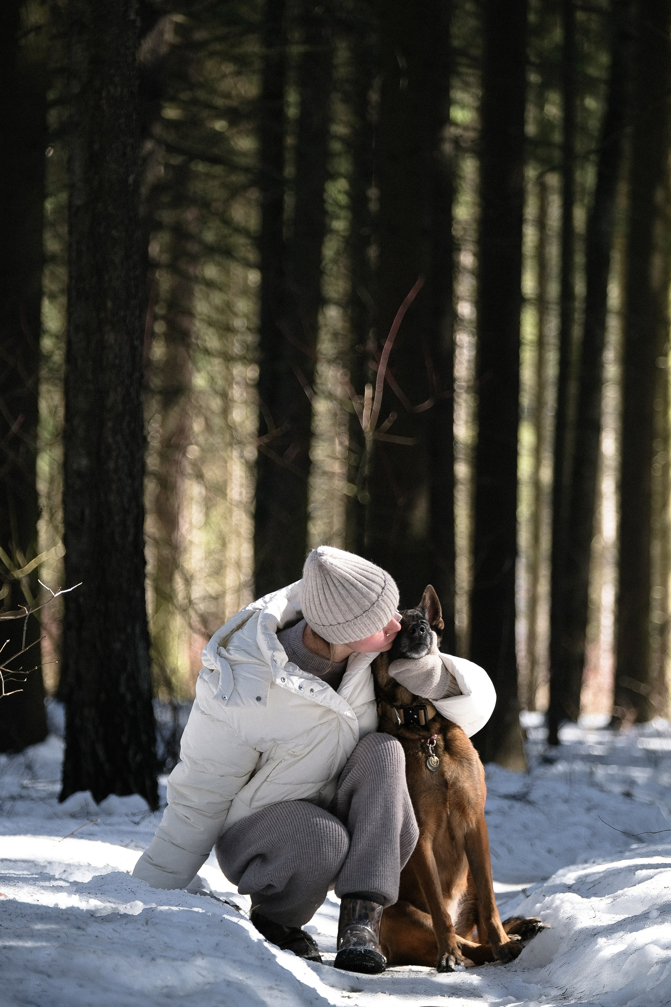 Женя, Афра и Молли. Фотограф и видеограф анималист Аганина Дарья