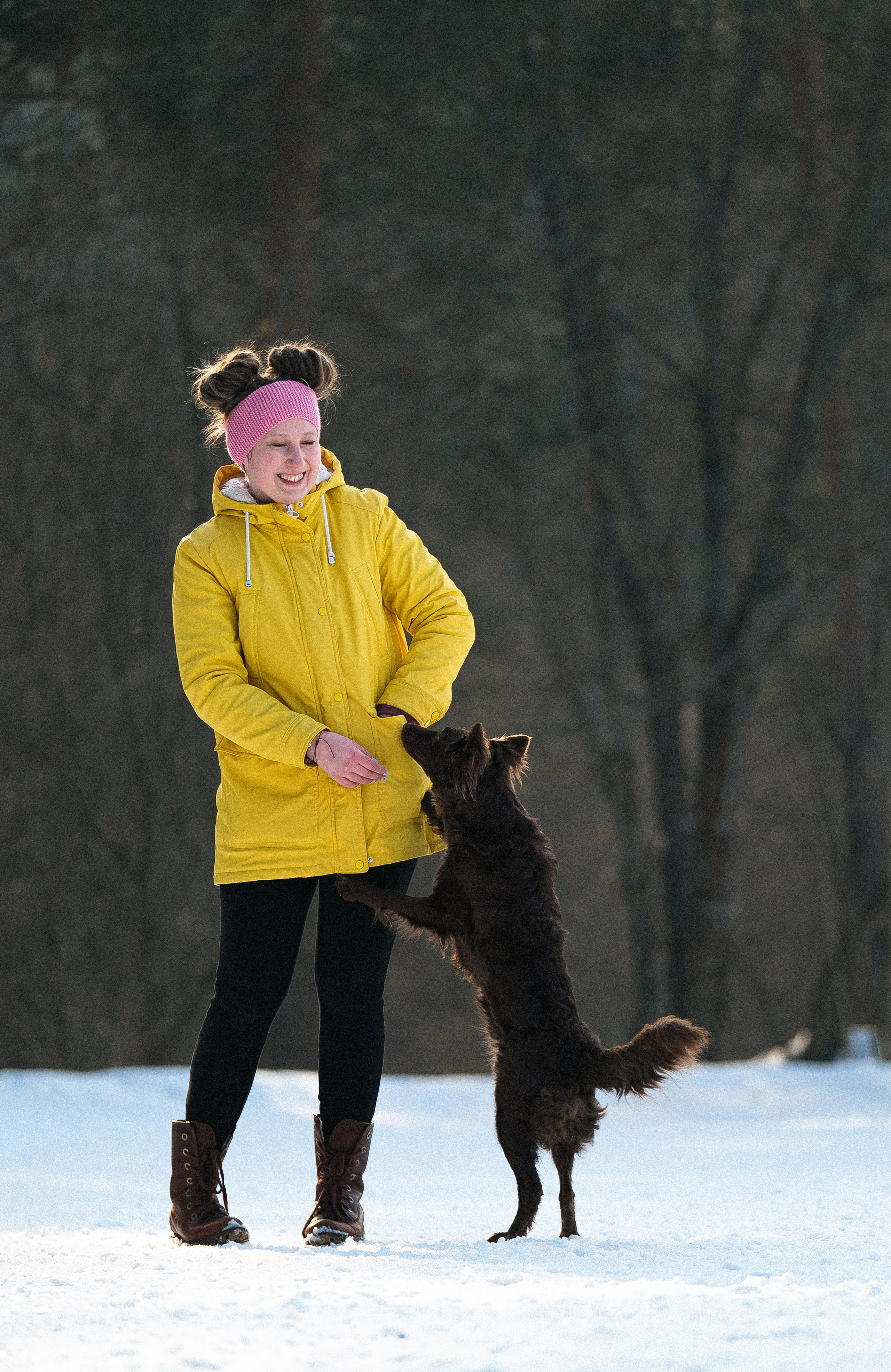 Маша и Одиссея. Фотограф и видеограф анималист Аганина Дарья