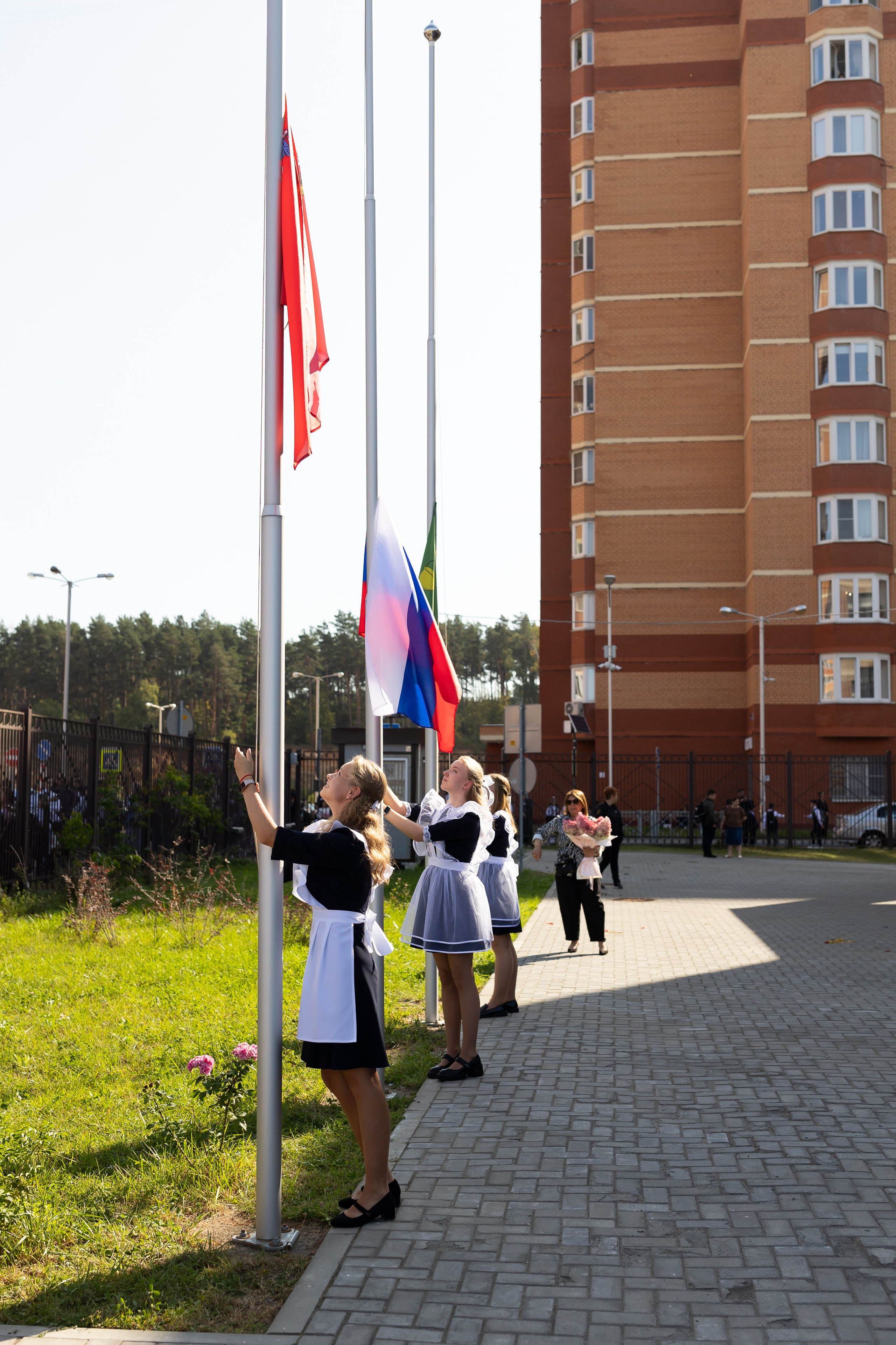 Линейка 1 сентября. Профессиональный Фотограф в Москве Андрей Славнов