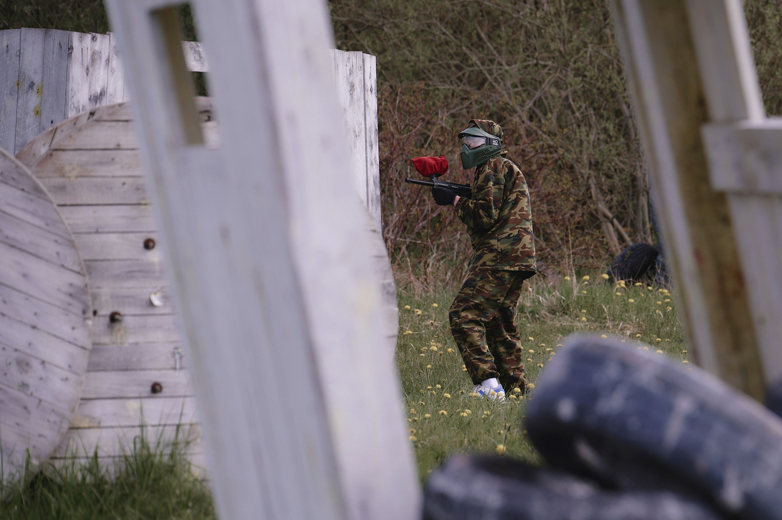 День рождения в пейнтбол клубе. Ваш мультижанровый фотограф Александр Белов