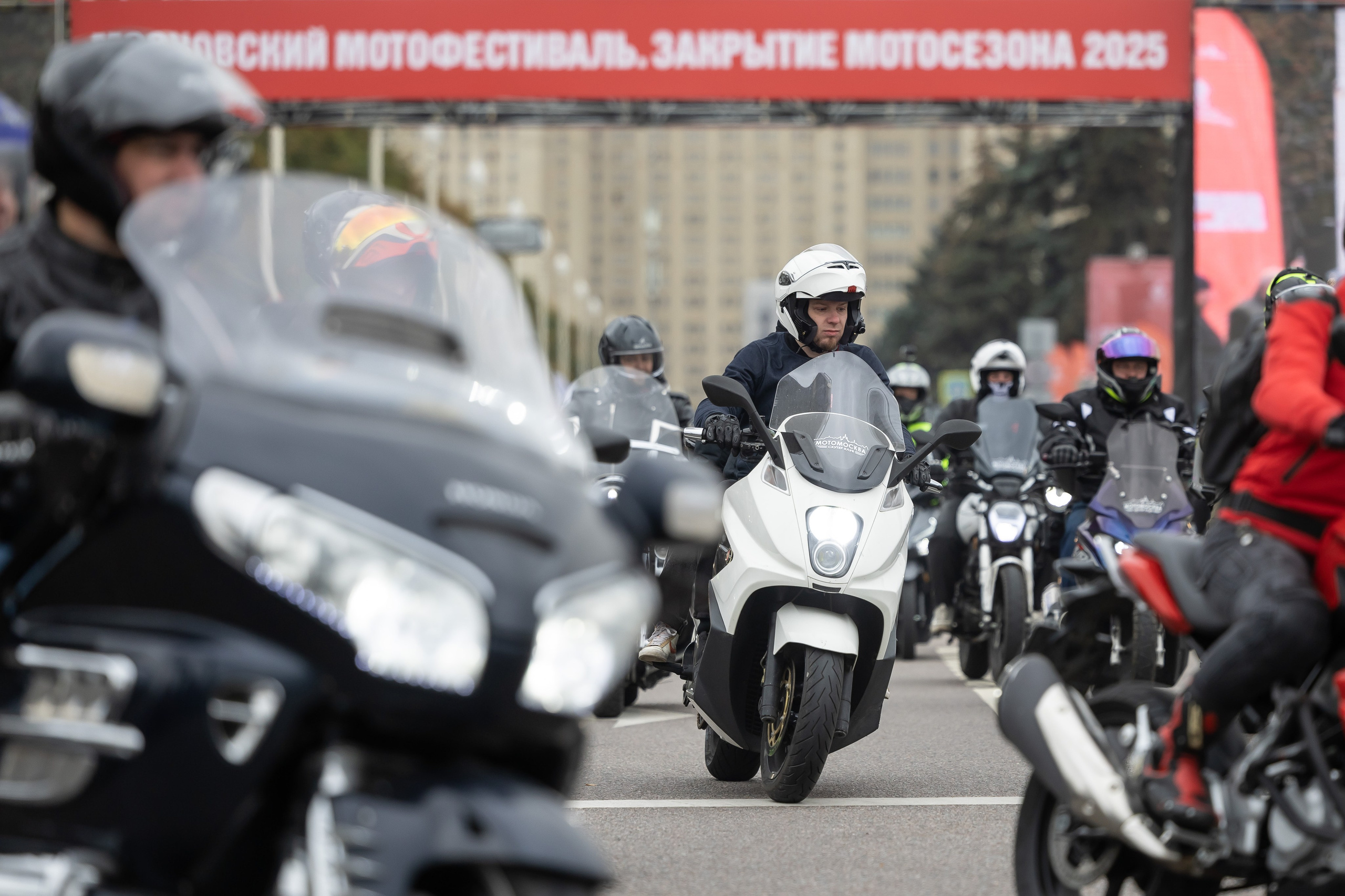 13-й Московский Мотофестиваль. Фотограф Владимир Охрименко