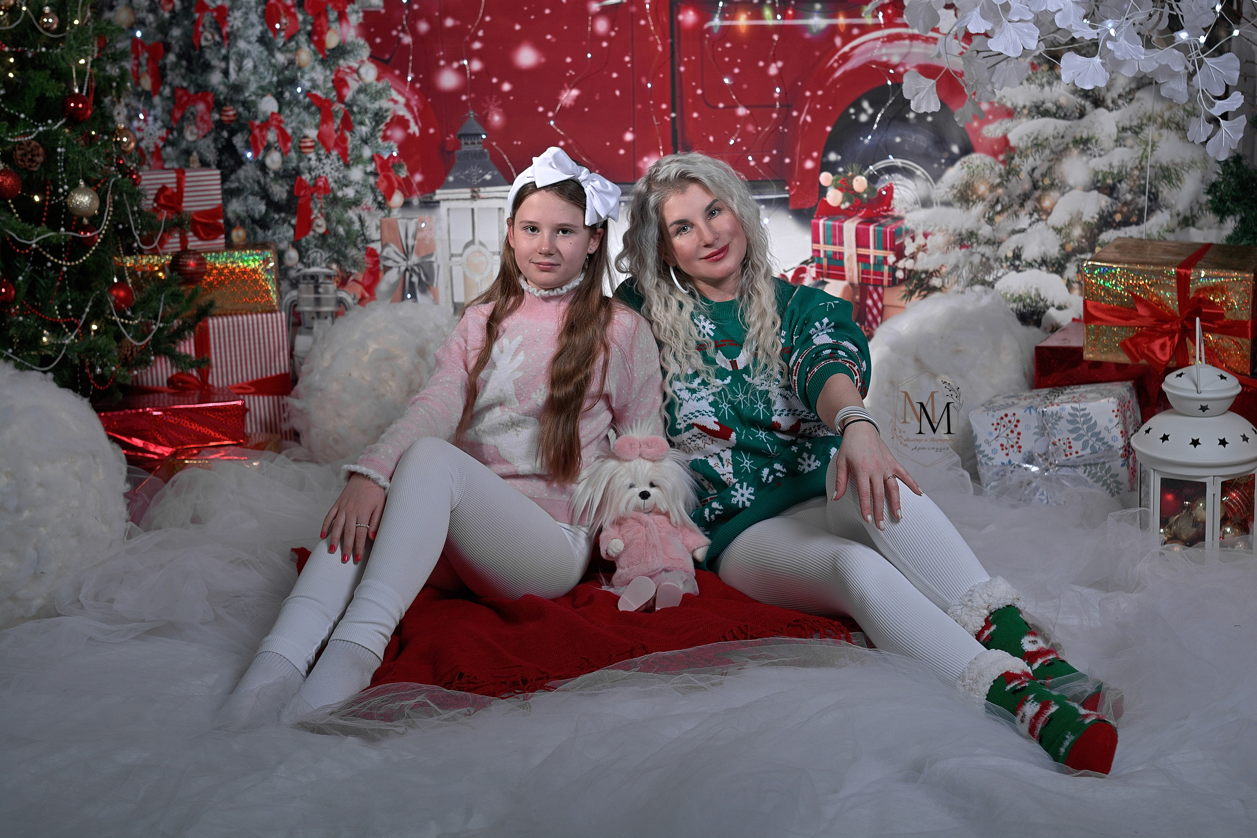 Новогодние фотосессии. Фотограф Дмитрий Кищенко. Фотосъемки в Сызрани. Фотосъемки в Тольятти. Фотосъемки в Самаре. Арт-студия "Мастер и Маргарита".