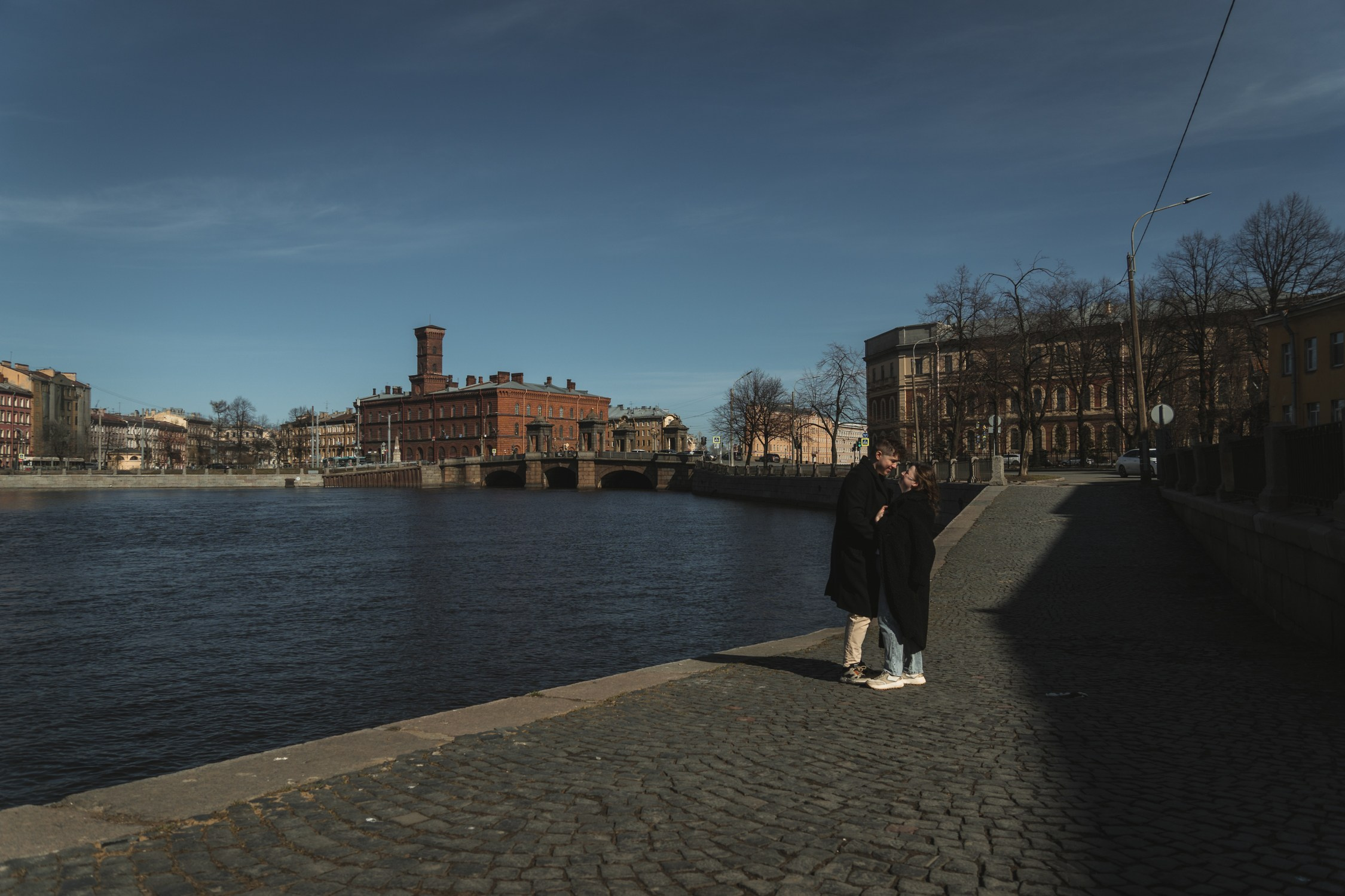 Прогулочная съемка для Юли и Дани. Портретный и семейный фотограф в Санкт-Петербурге Чугунова Анастасия