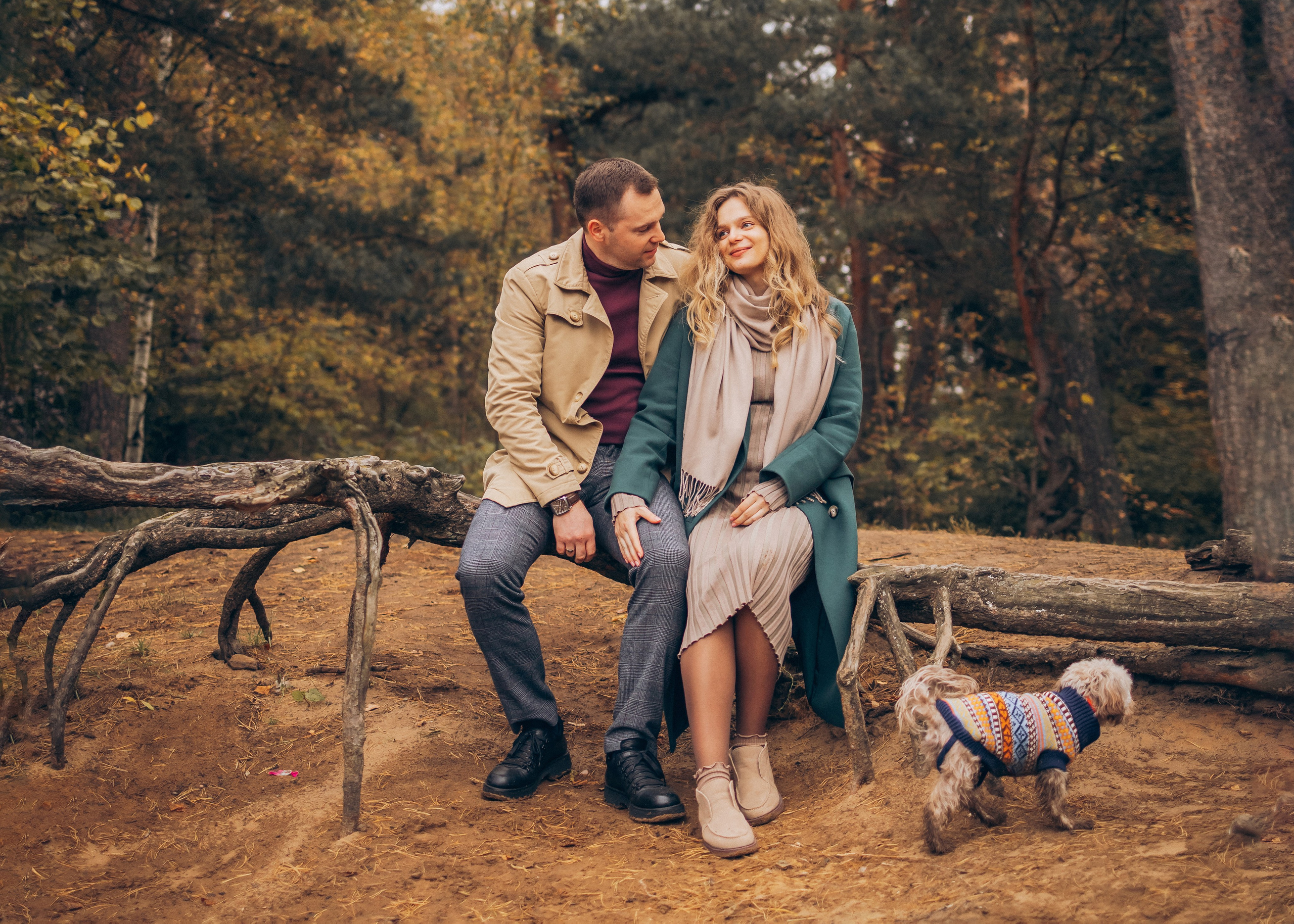 Юля, Саша и Чара. Семейный фотограф В Москве Александра Дейкун