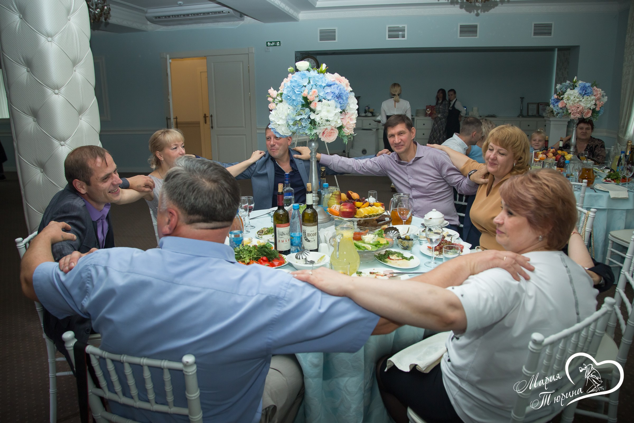 Банкет. Свадебная фотосъёмка в Москве, Туле