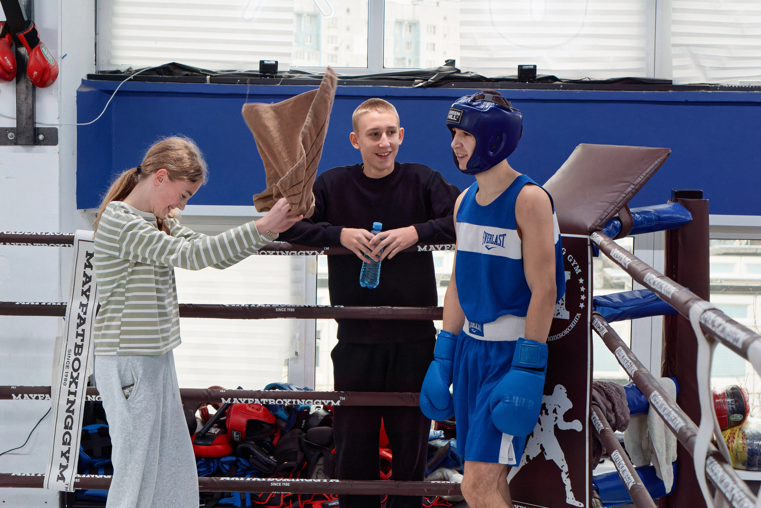 «Открытый ринг» в школе бокса Сергея Майфата. Зеленоград, 12.11.2023 г. Фотограф Никифоров-Гордеев Сергей. Москва и МО