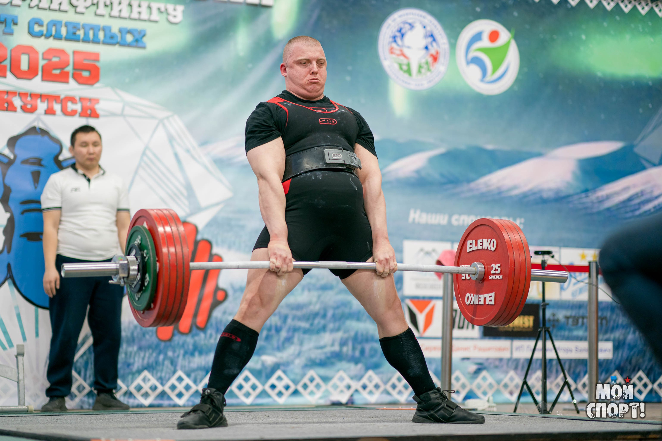 Чемпионат России по пауэрлифтигу 2025. Спорт слепых. Студия «Мой Спорт!» — все о спорте в Якутии