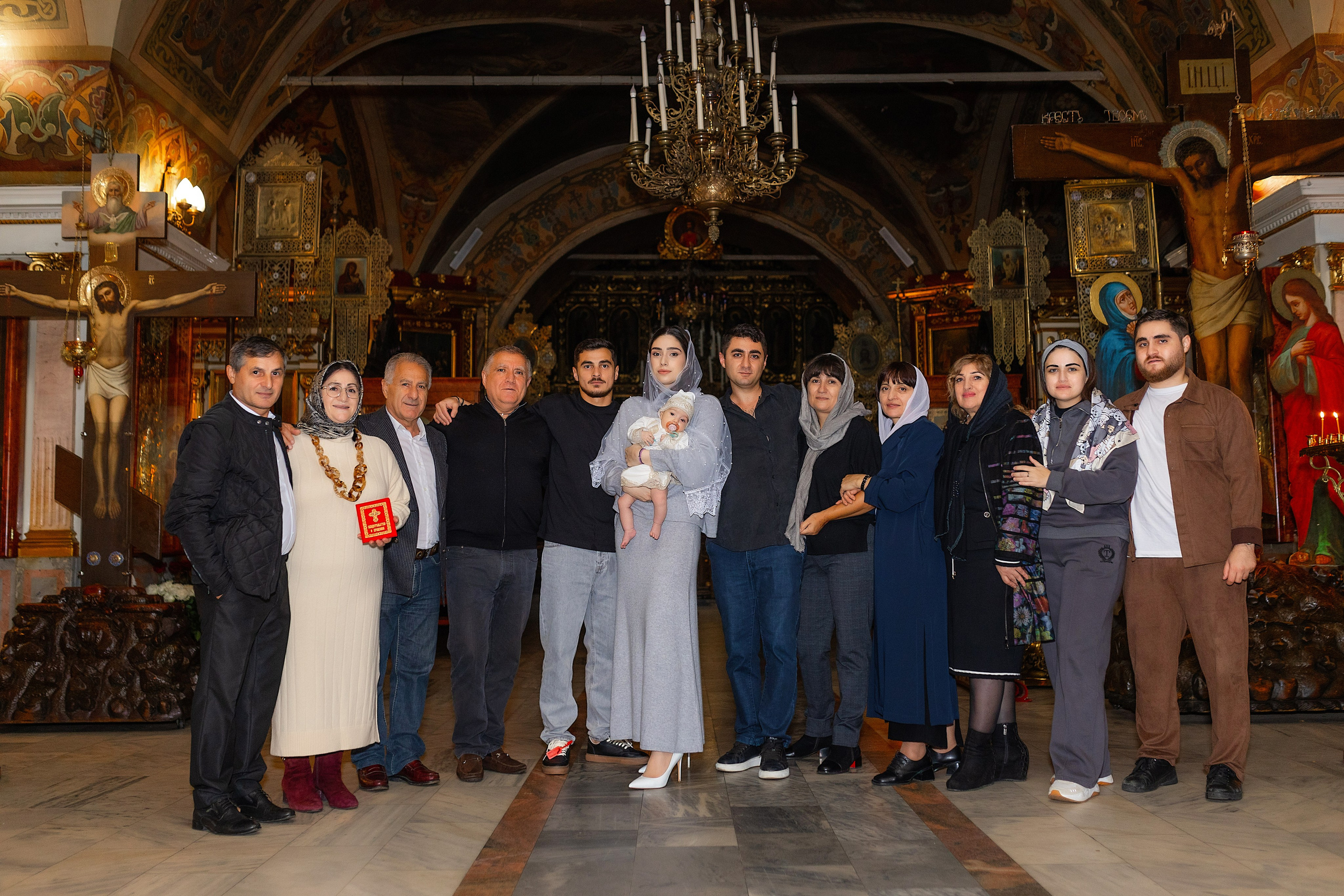 Таинство крещения Лилии. Фотограф в Железнодорожном и Балашихе