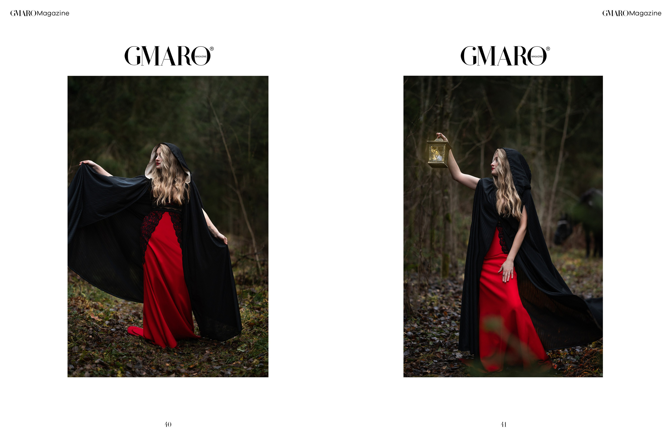 Печать в журнале Gmaro Magazine. Творческий фотограф Вологда