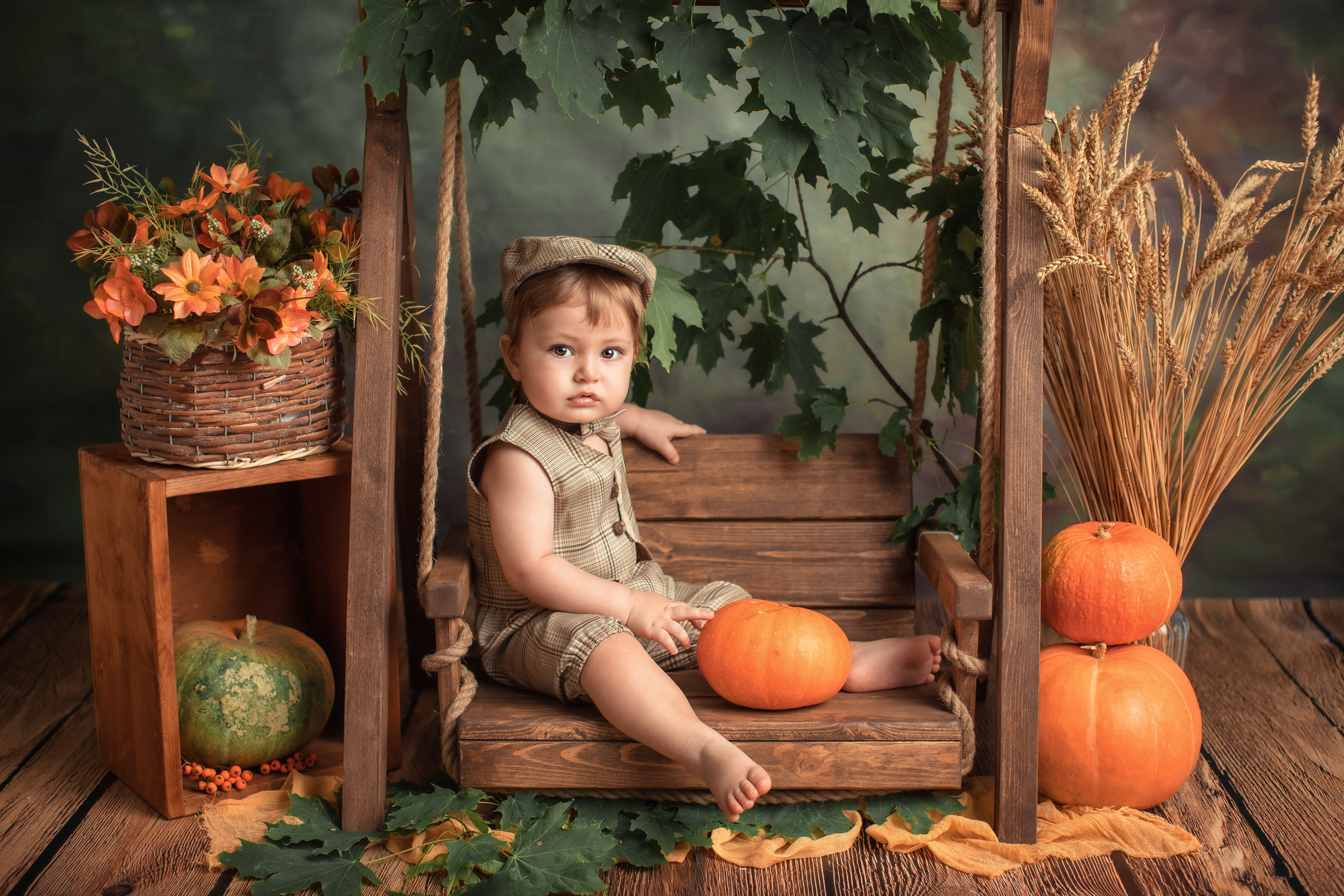 Малыш 5 — 18 месяцев. Фотограф новорождённых и детей до года на КМВ