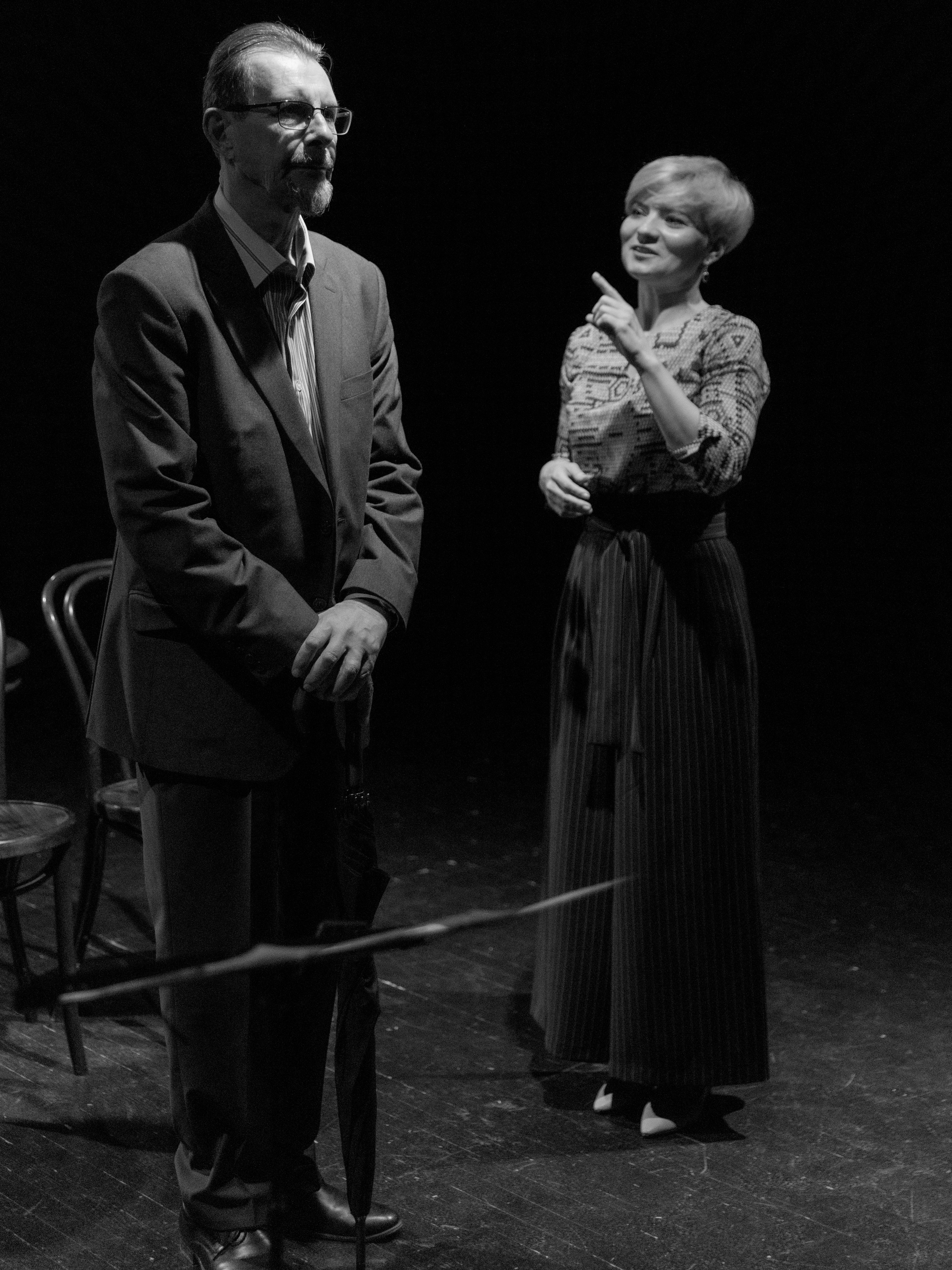 Спектакль «Старомодная комедия». Репортажный фотограф в Новосибирске Алена Помазунова