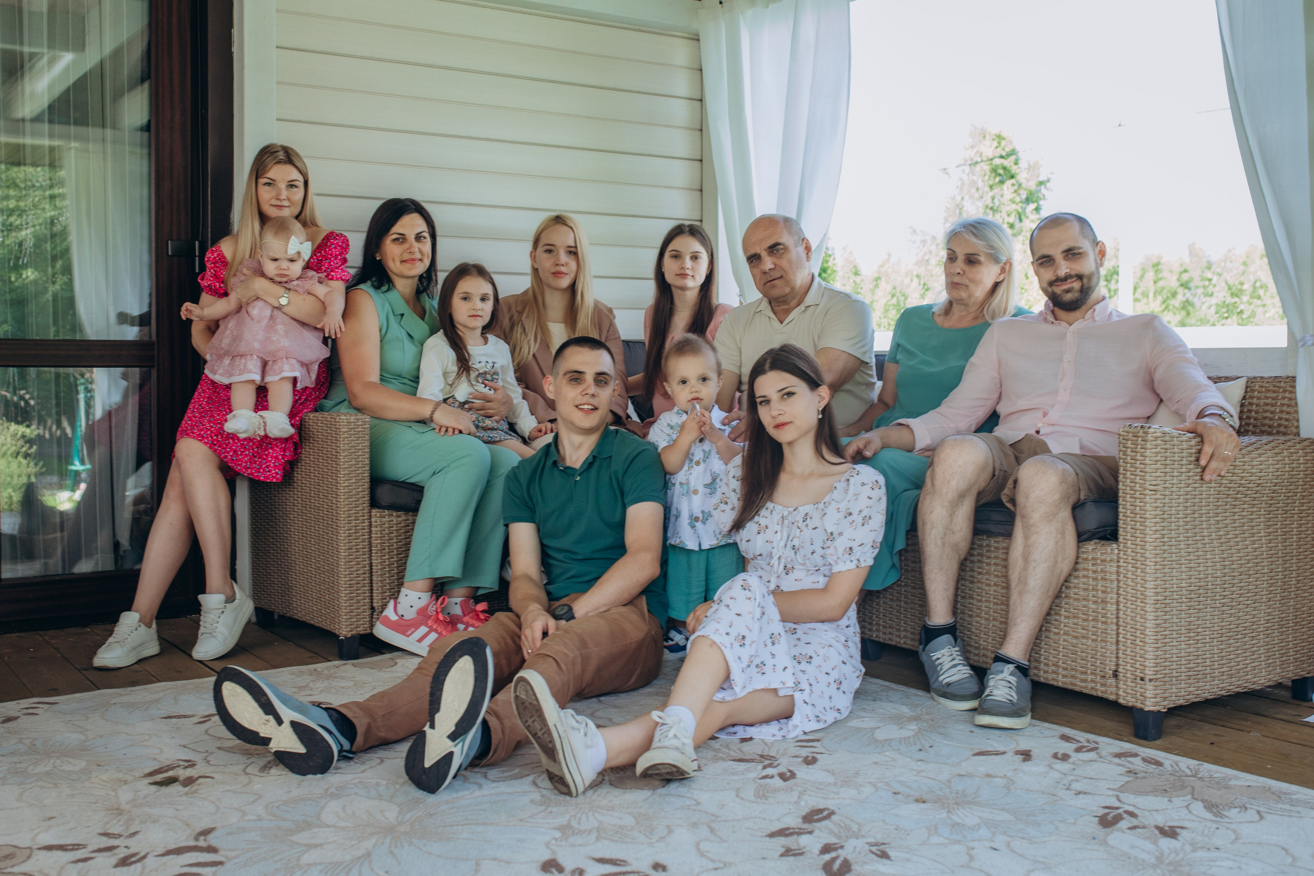 Большая семья. Семейный и домашний фотограф в Москве и МО Королева Валерия