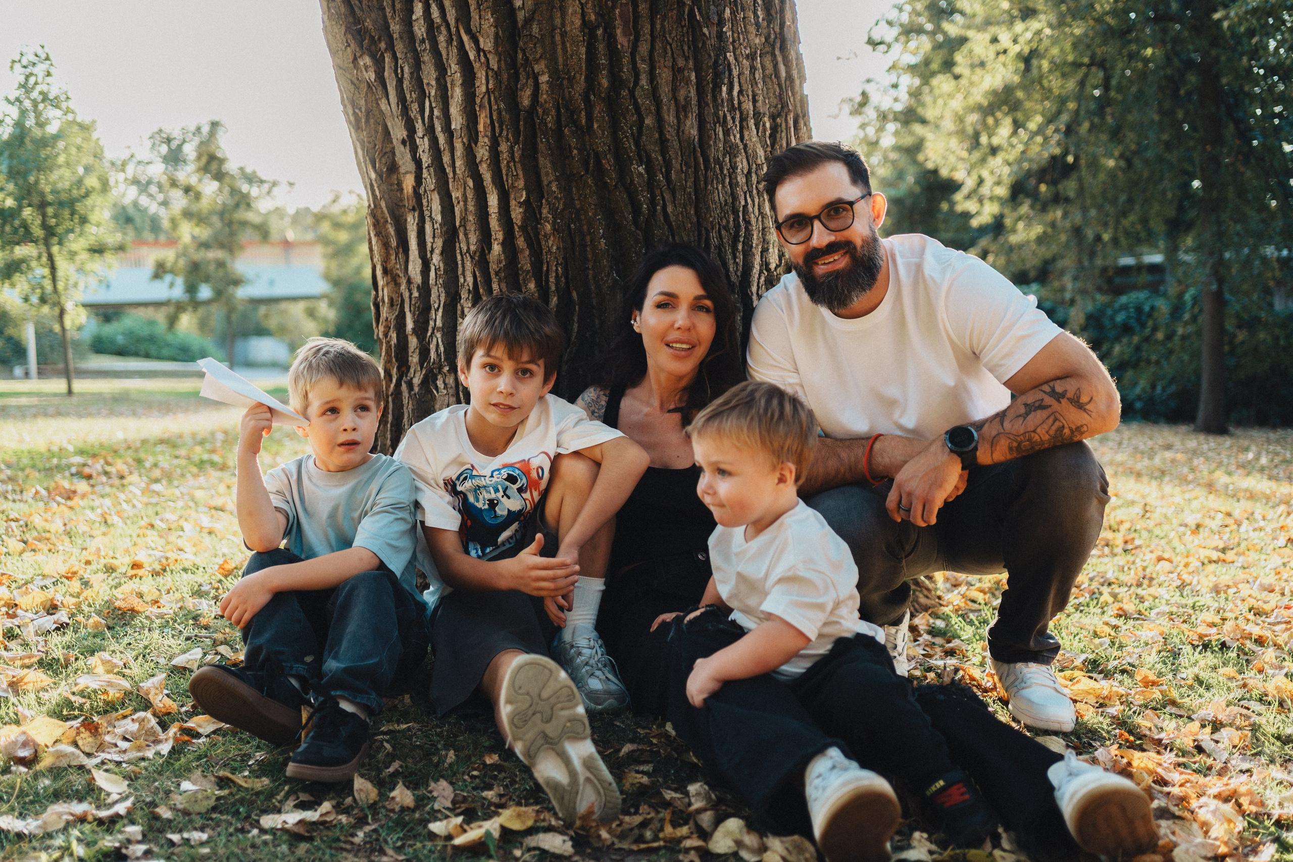 Аня, Илья и сыновья. Семейный и детский фотограф и видеограф в Москве, Серпухове и Тарусе Валерия Сорокина