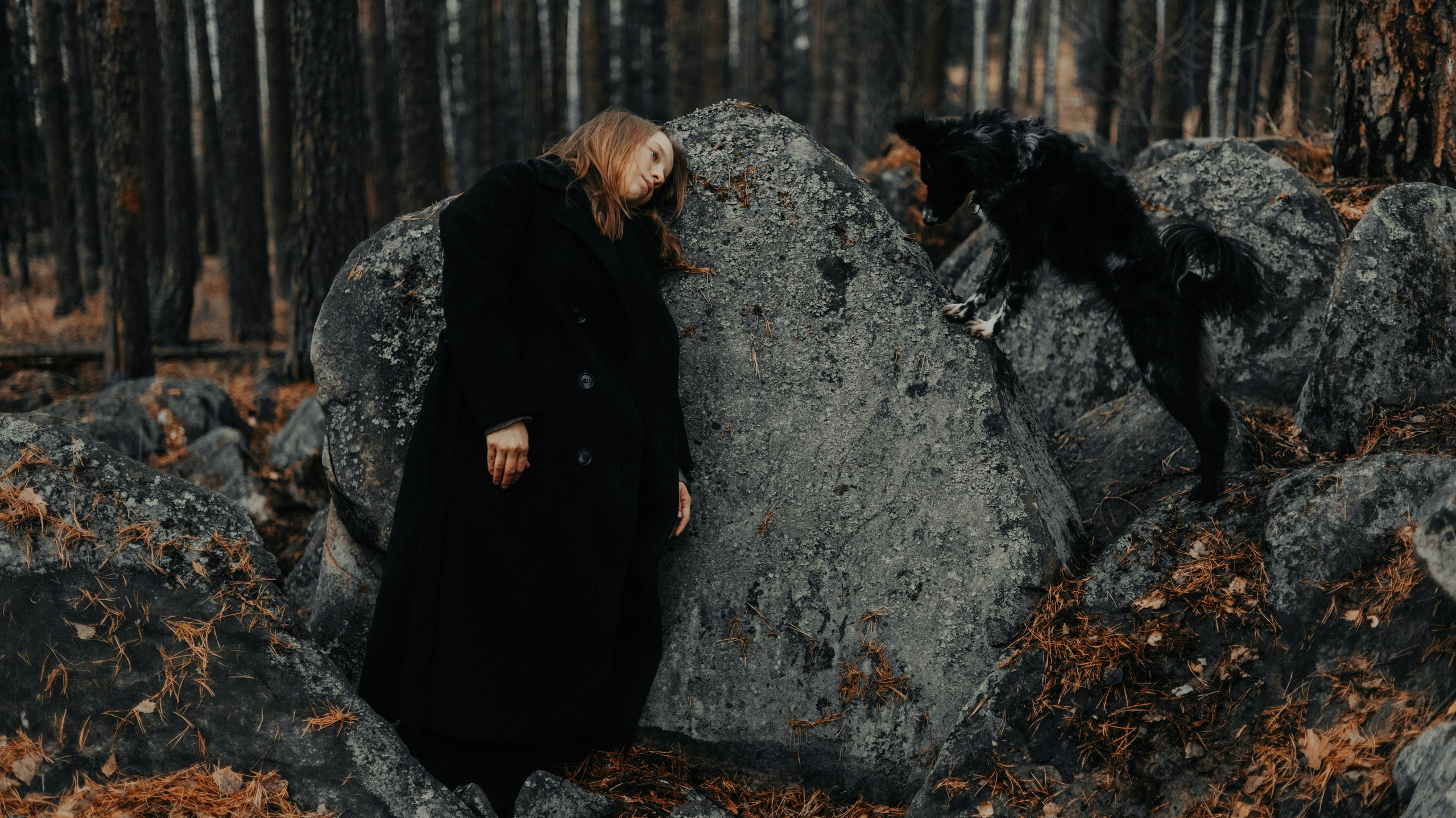 Полина и Сейви. Фотограф-анималист Богданова Полина