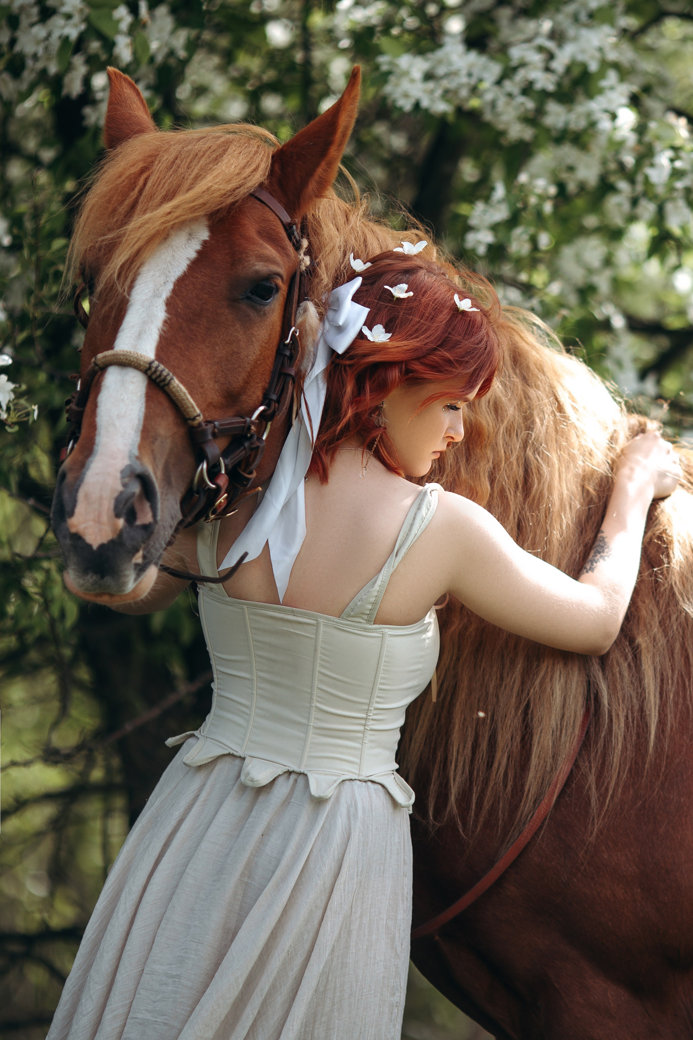 Весенние цветения. Анна Молчанова конный фотограф в Тюмени | фотосессии с лошадьми Тюмень