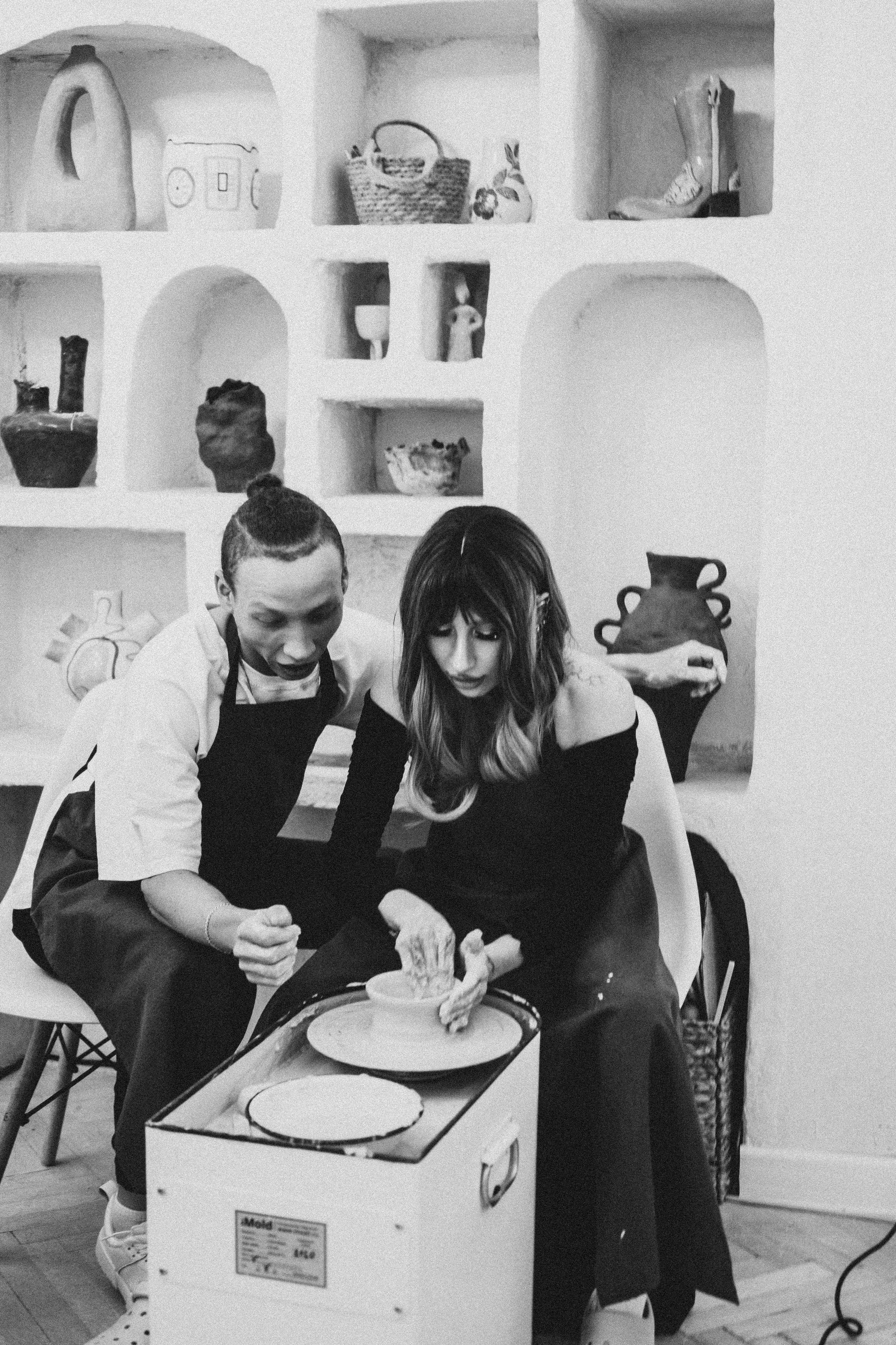 СВИДАНИЕ В ГОНЧАРНОЙ МАСТЕРСКОЙ. Профессиональный фотограф, Санкт-Петербург — Виктория Богомолова