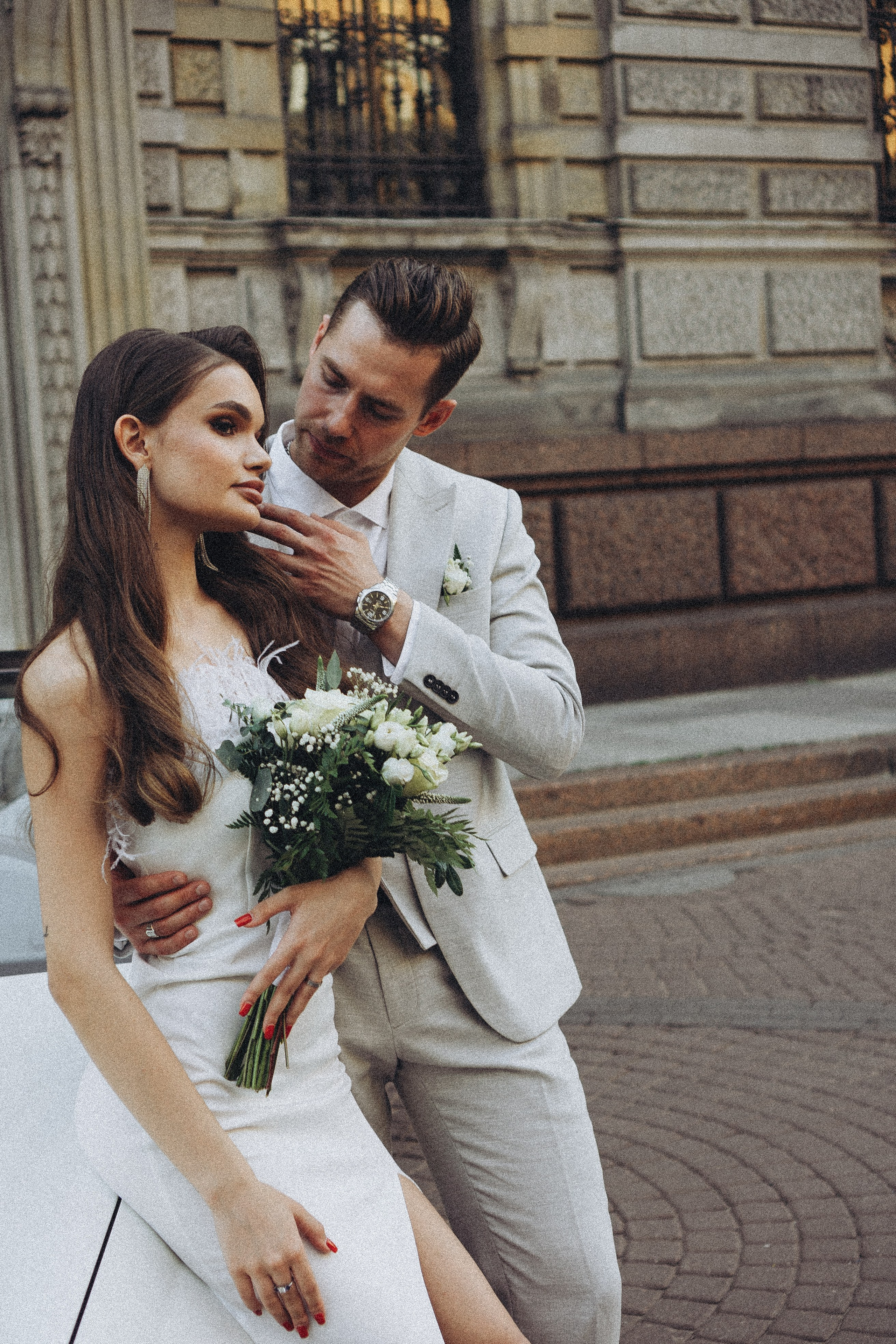 Свадебная сьемка у академии Штиглица. Профессиональный фотограф, Санкт-Петербург — Виктория Богомолова