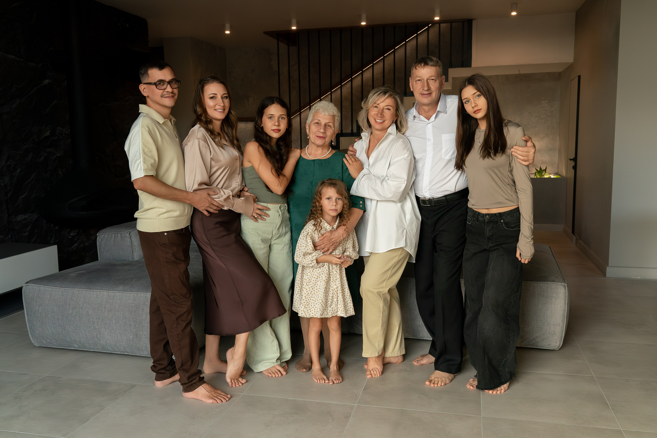 Семья Плотниковых. Семейный, детский фотограф в Красноярске Анна Хлябич