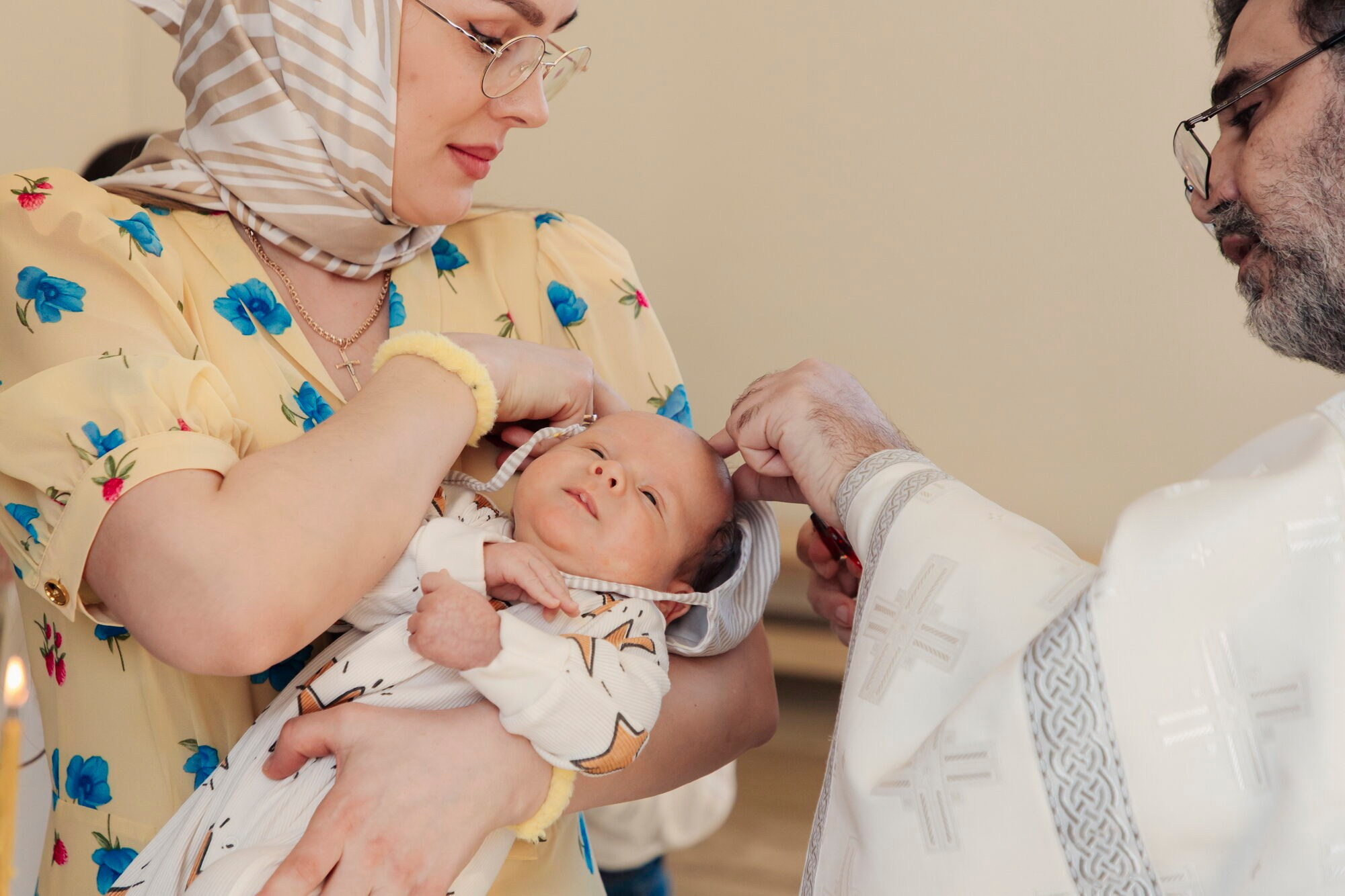 Крещение Храм святой великомученицы Варвары. Фотограф на крещение в Санкт Петербурге
