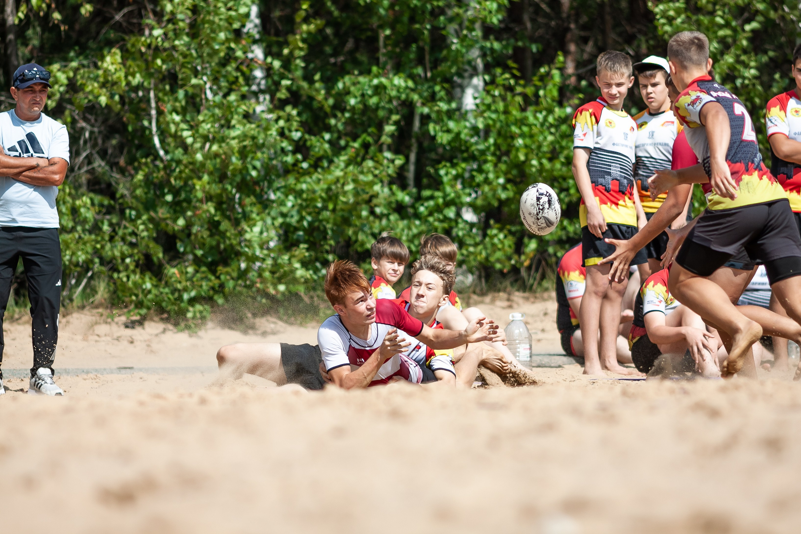 «Кубок «Молота» по пляжному Регби. Фотография