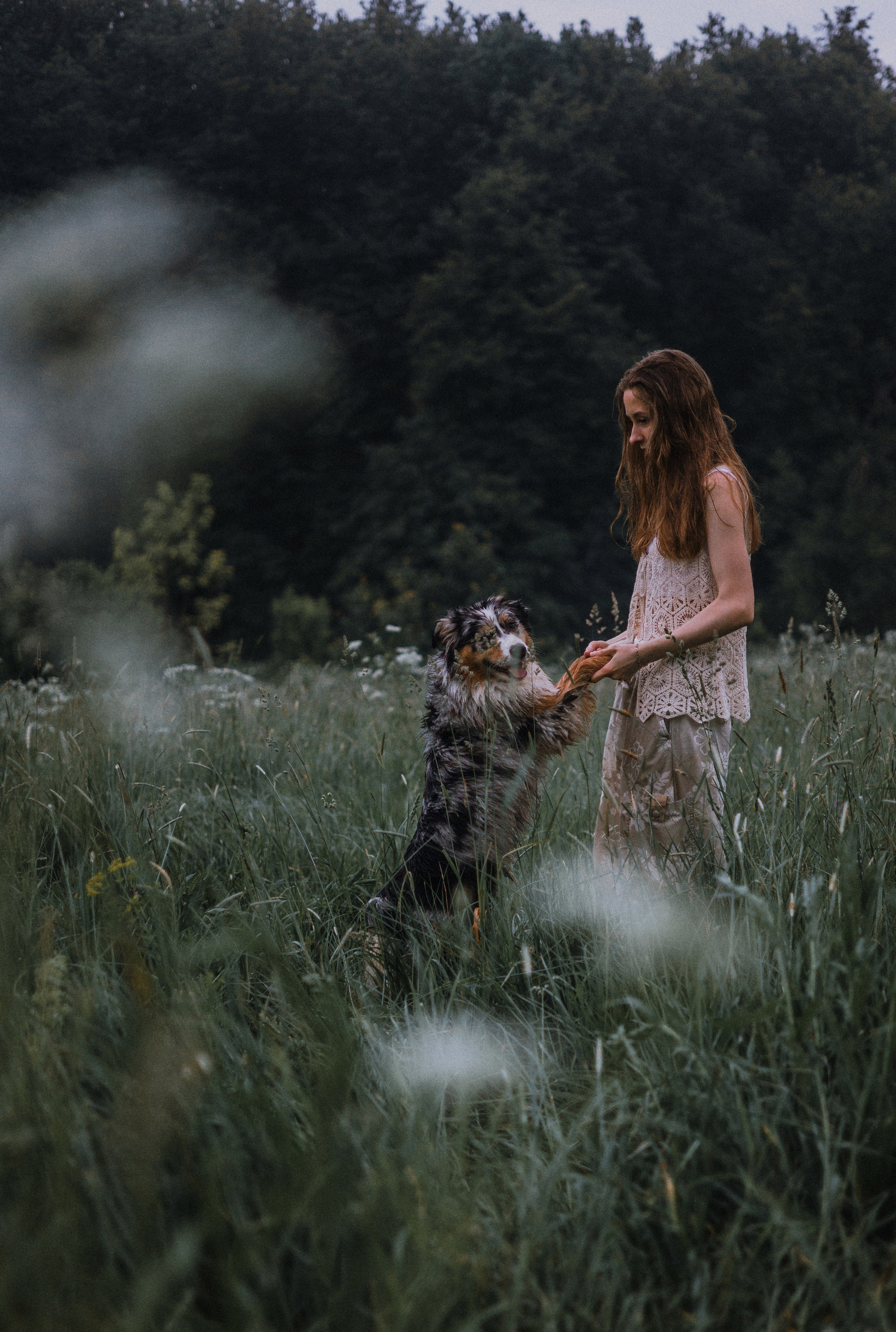 Маша и Долли. Фотограф-анималист Богданова Полина