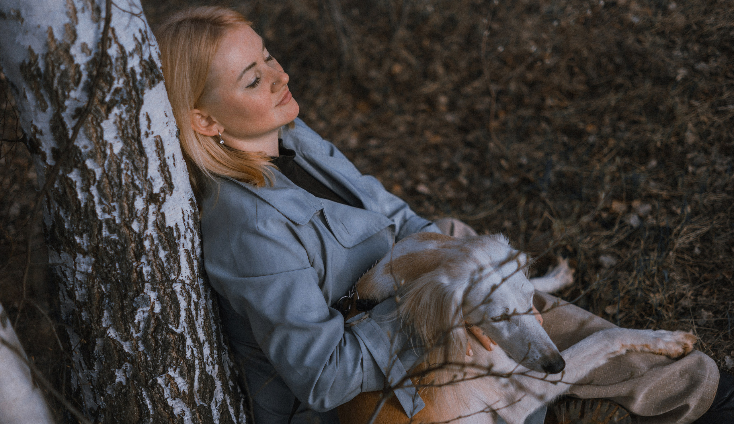 Настя и Бейда. Фотограф-анималист Богданова Полина