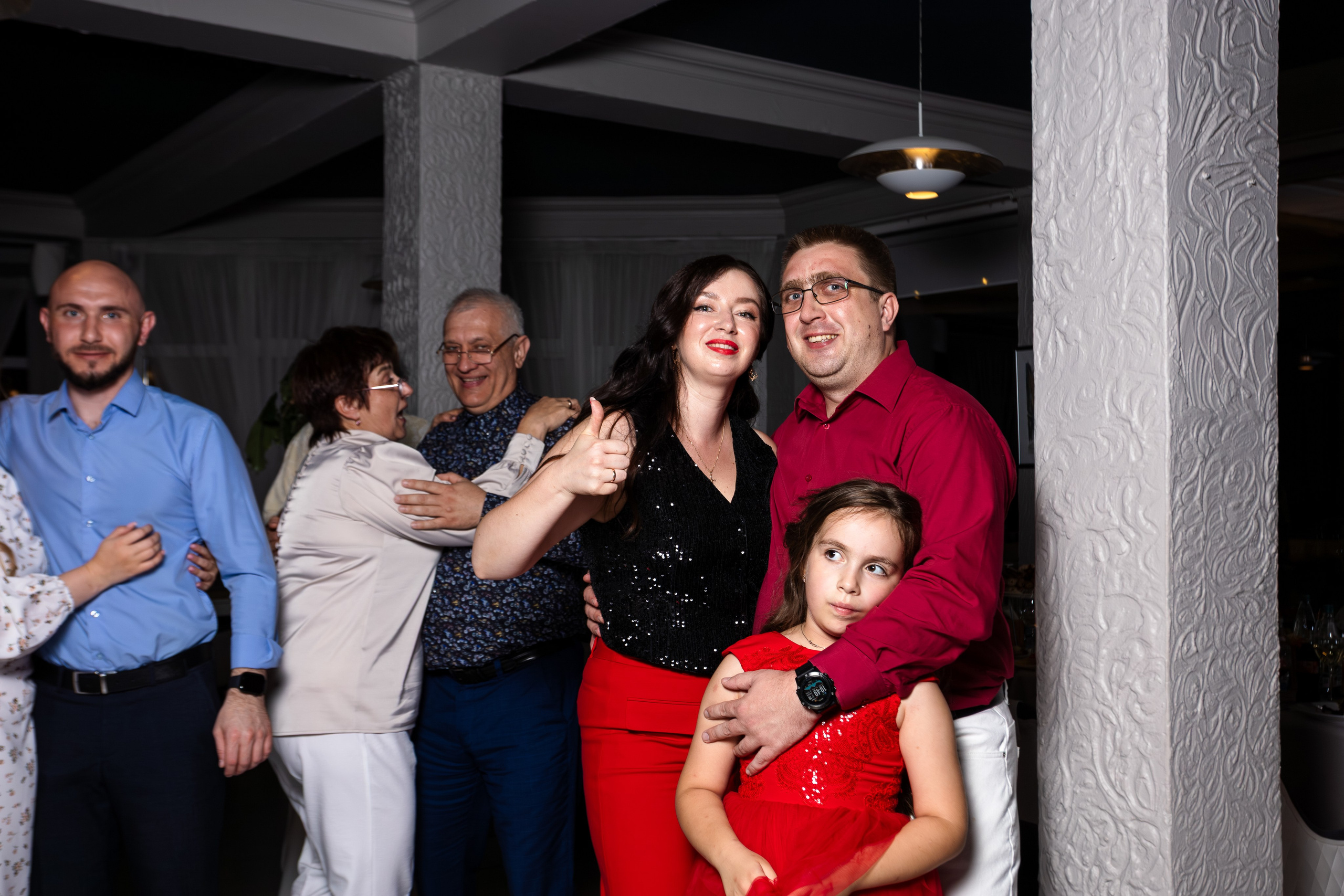 Юбилей в кафе «Парус». Репортажный фотограф Анапа