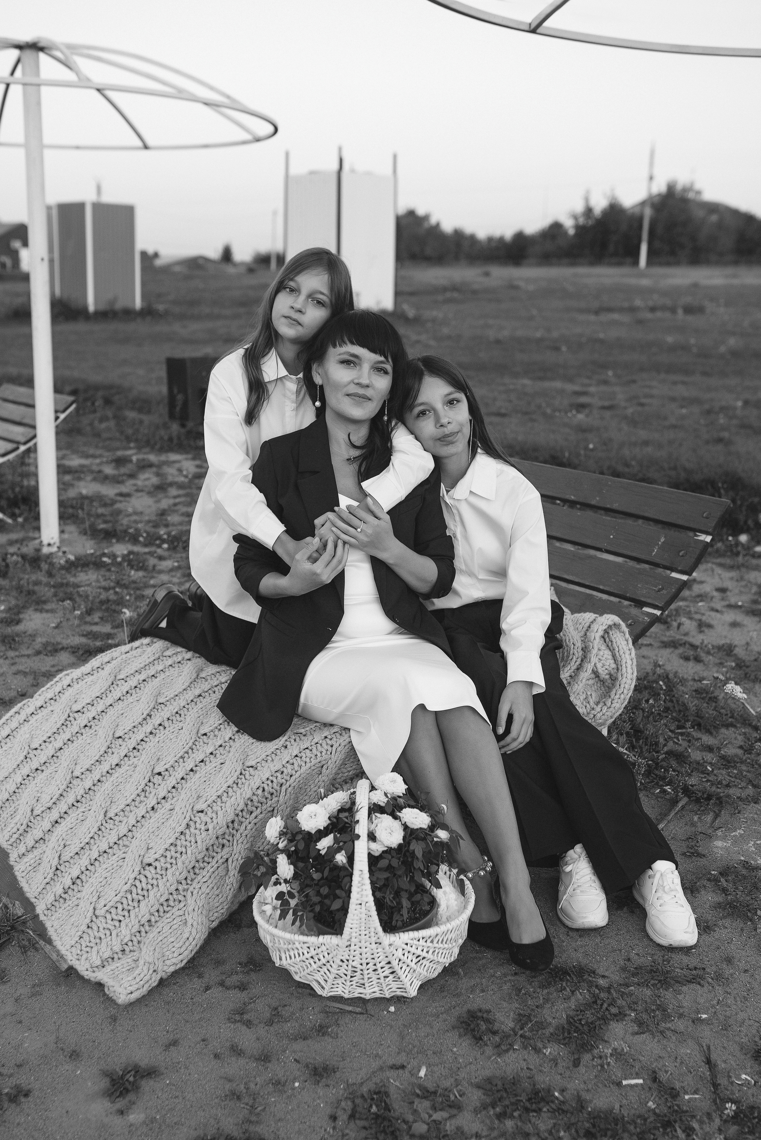 Рустэм, Лиана и дочки. Семейный и newborn фотограф в Уфе Елена Сакурова