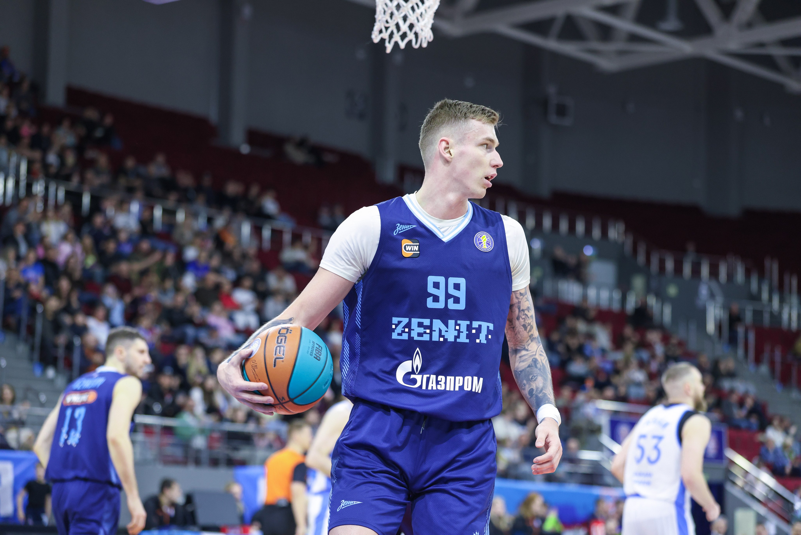 Баскетбол. Самара — Зенит. Единая лига ВТБ. Спортивный фотограф в Самаре