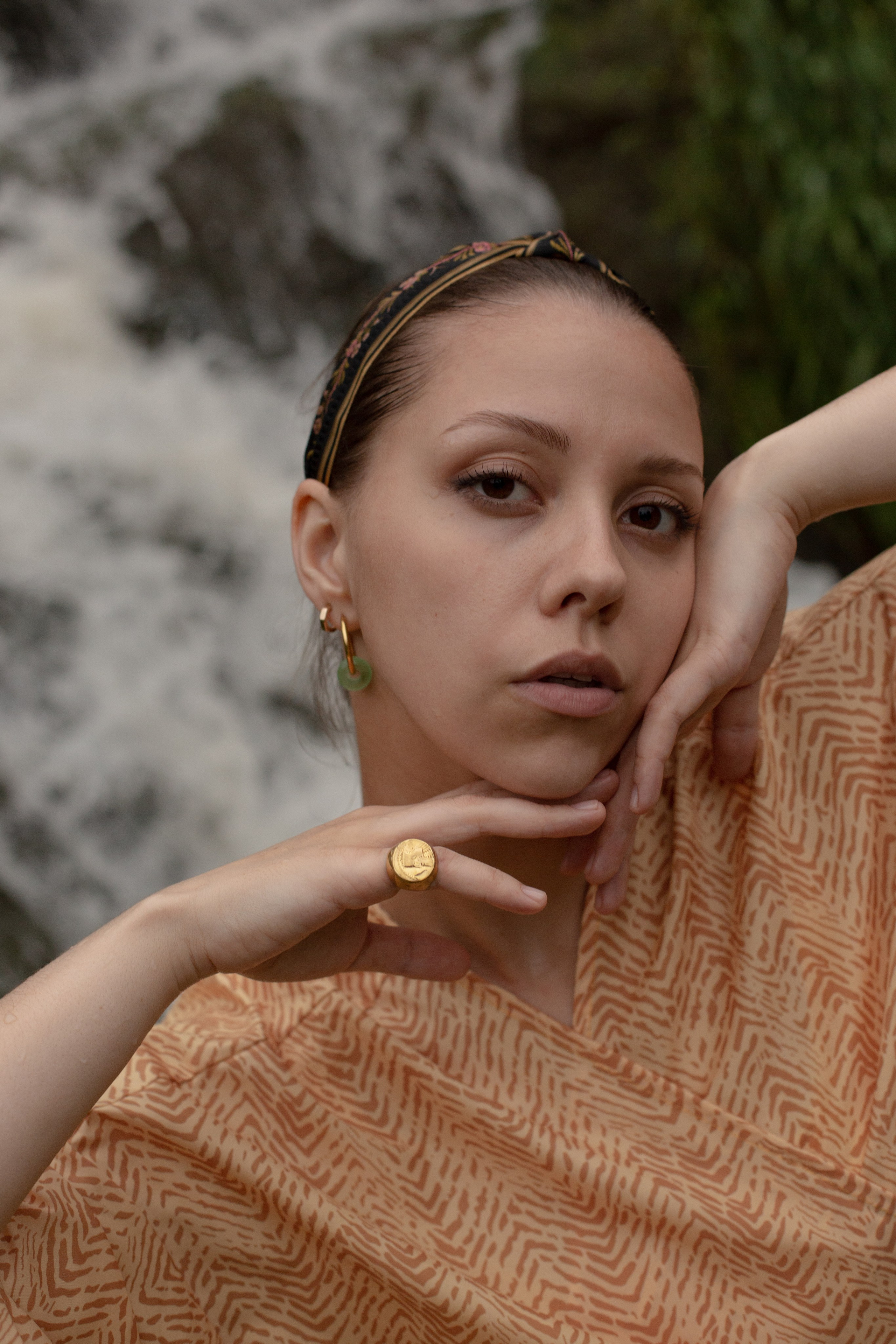 Портретная фотосессия на водопадах. Фотограф в Воронеже Анастасия Провоторова