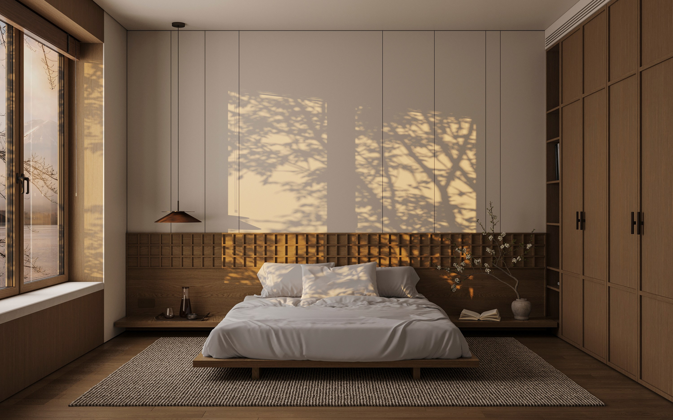 JAPANDI HAVEN | CONCEPTUAL PROJECT. Interior Visualization by Valerie Stetyukevich