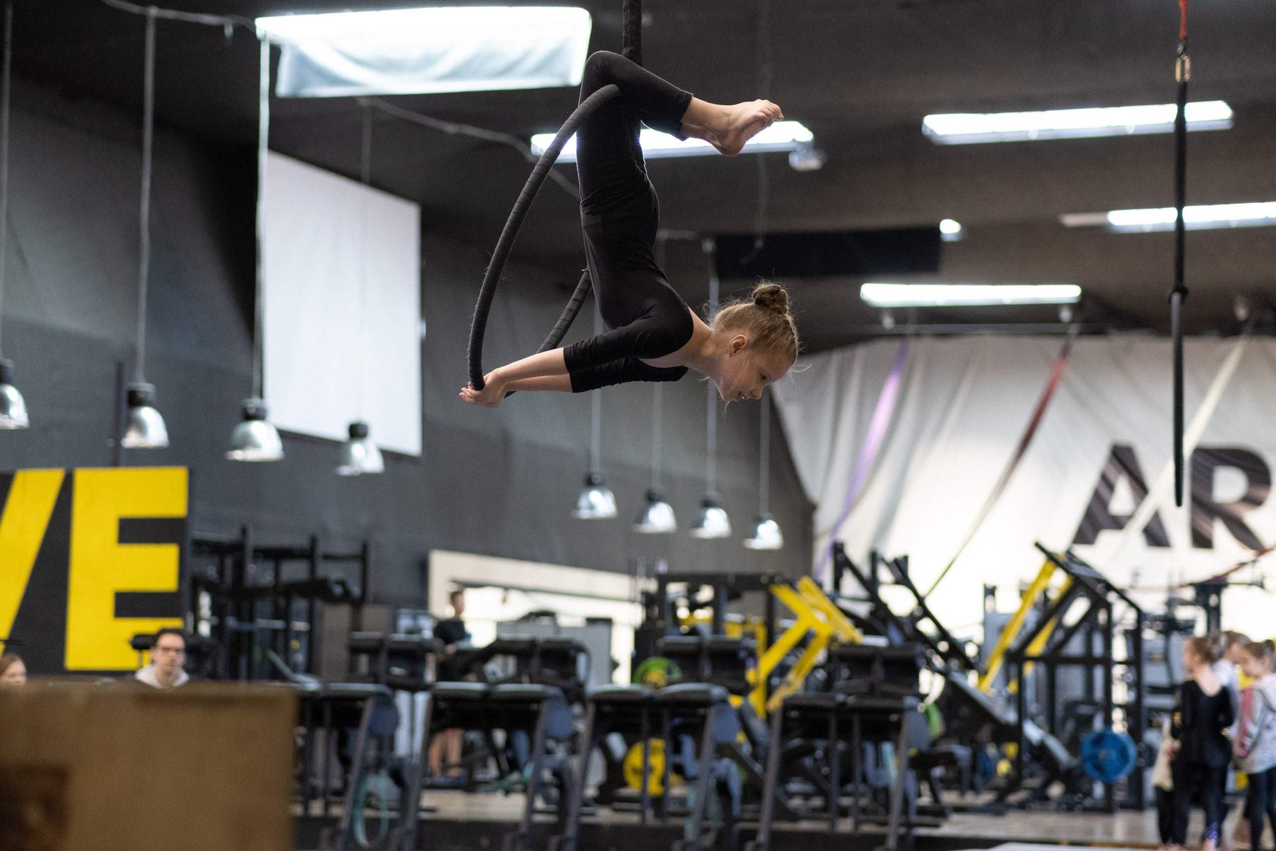 Внутриклубные соревнования по воздушной гимнастике 02.04.23