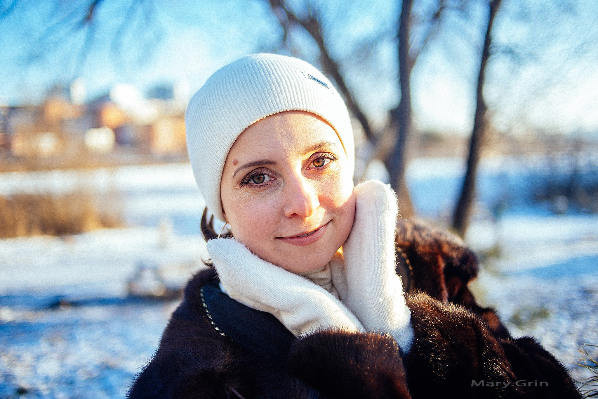 Зимняя фотопрогулка на мещерском озере с мандаринами. Детский и семейный фотограф, фотограф мероприятий Нижний Новгород