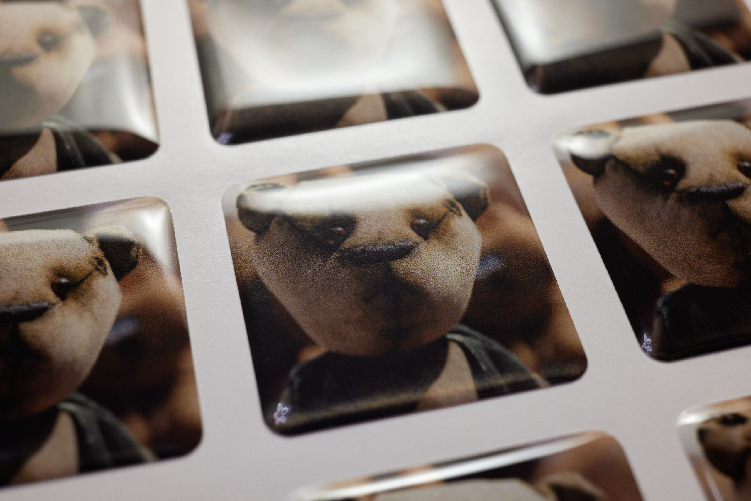 Полимерная этикетка. Имидж Технологии — Производство сувенирных магнитов, заливных этикеток и значков. Репортажная фотография в Кирове Кировской области