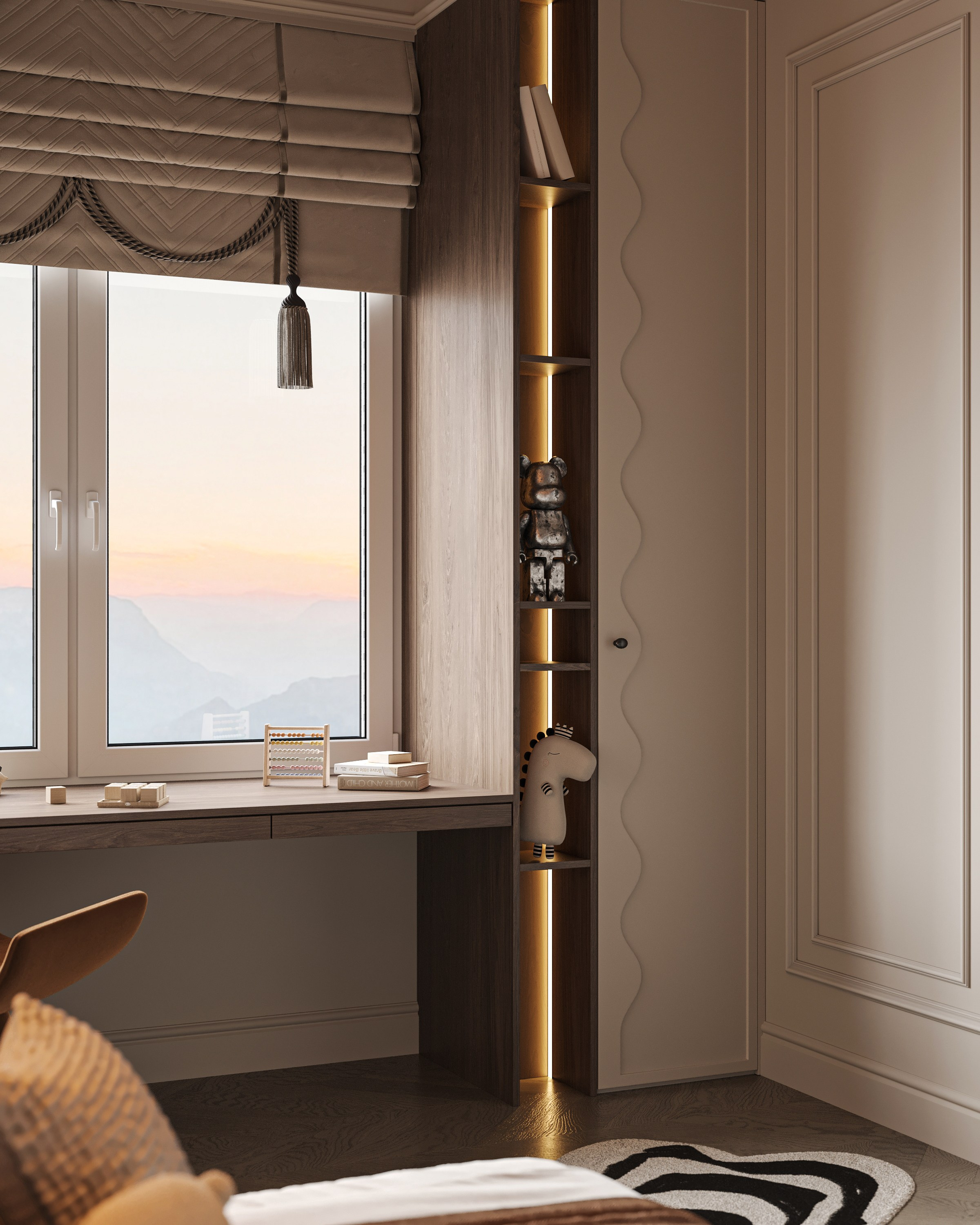 Детская ЖК «Континенталь». 3D визуализация интерьера Надежда Соколова