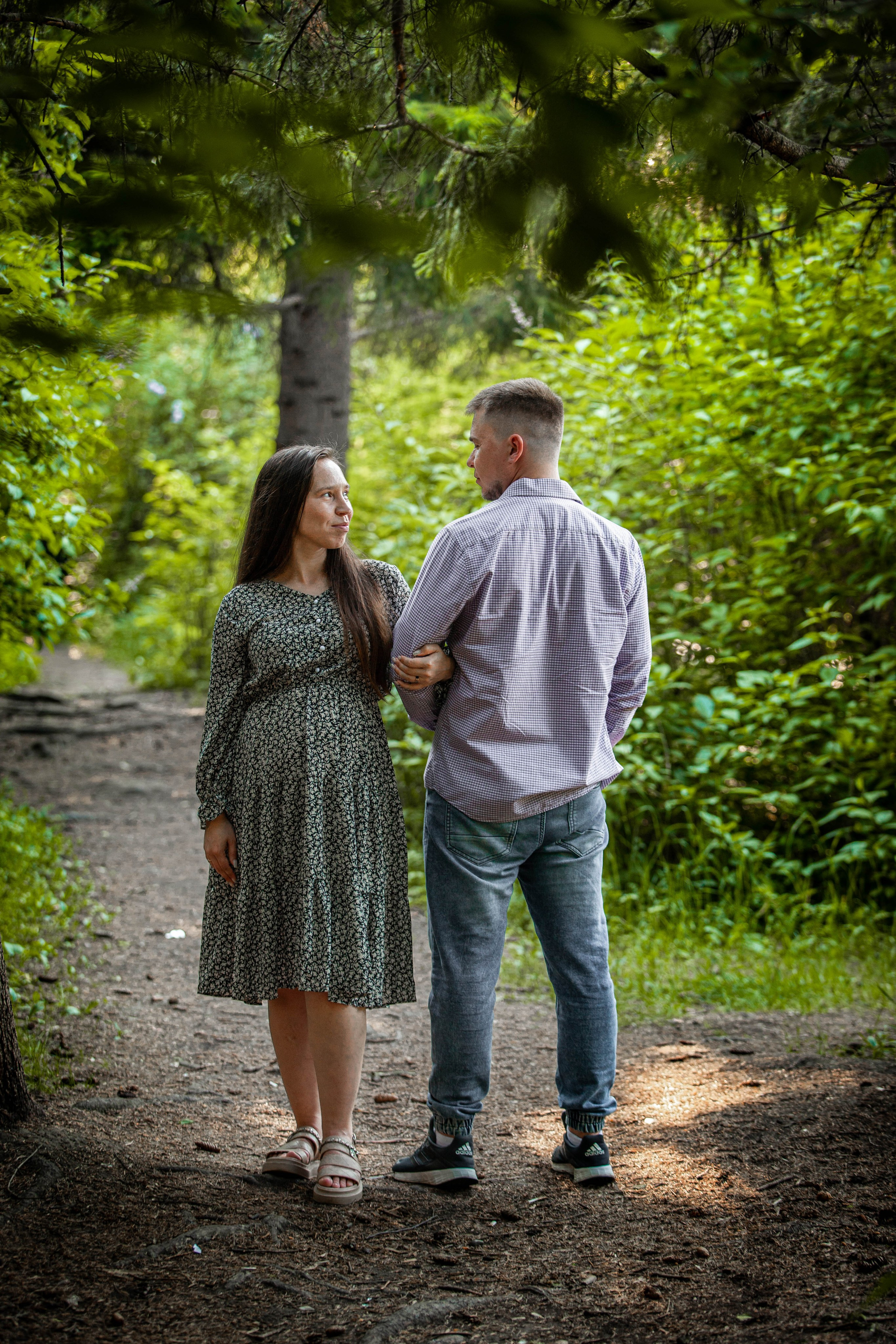 Съемка «В ожидании» Елена и Максим