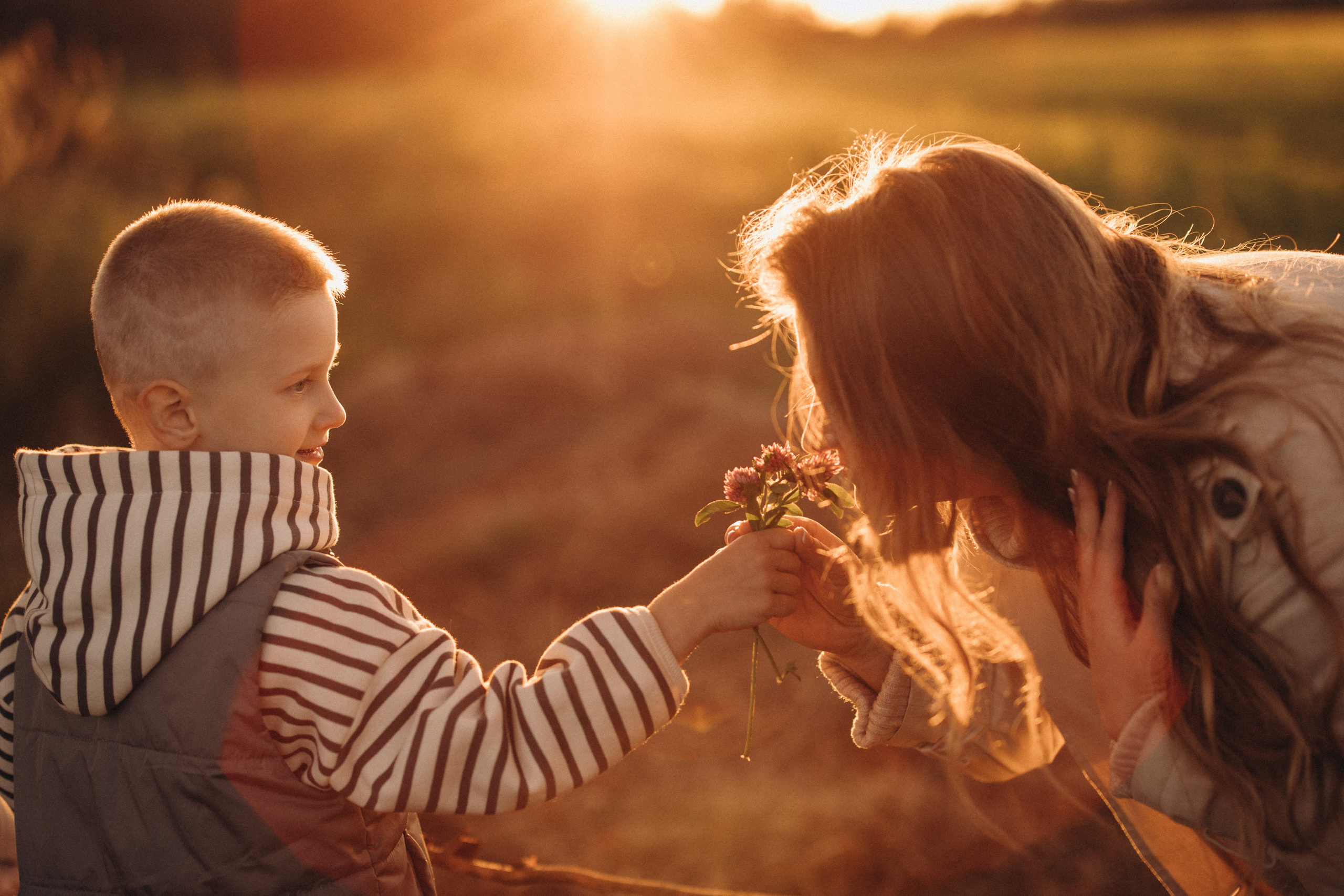 На закате. Евгения Пелипас