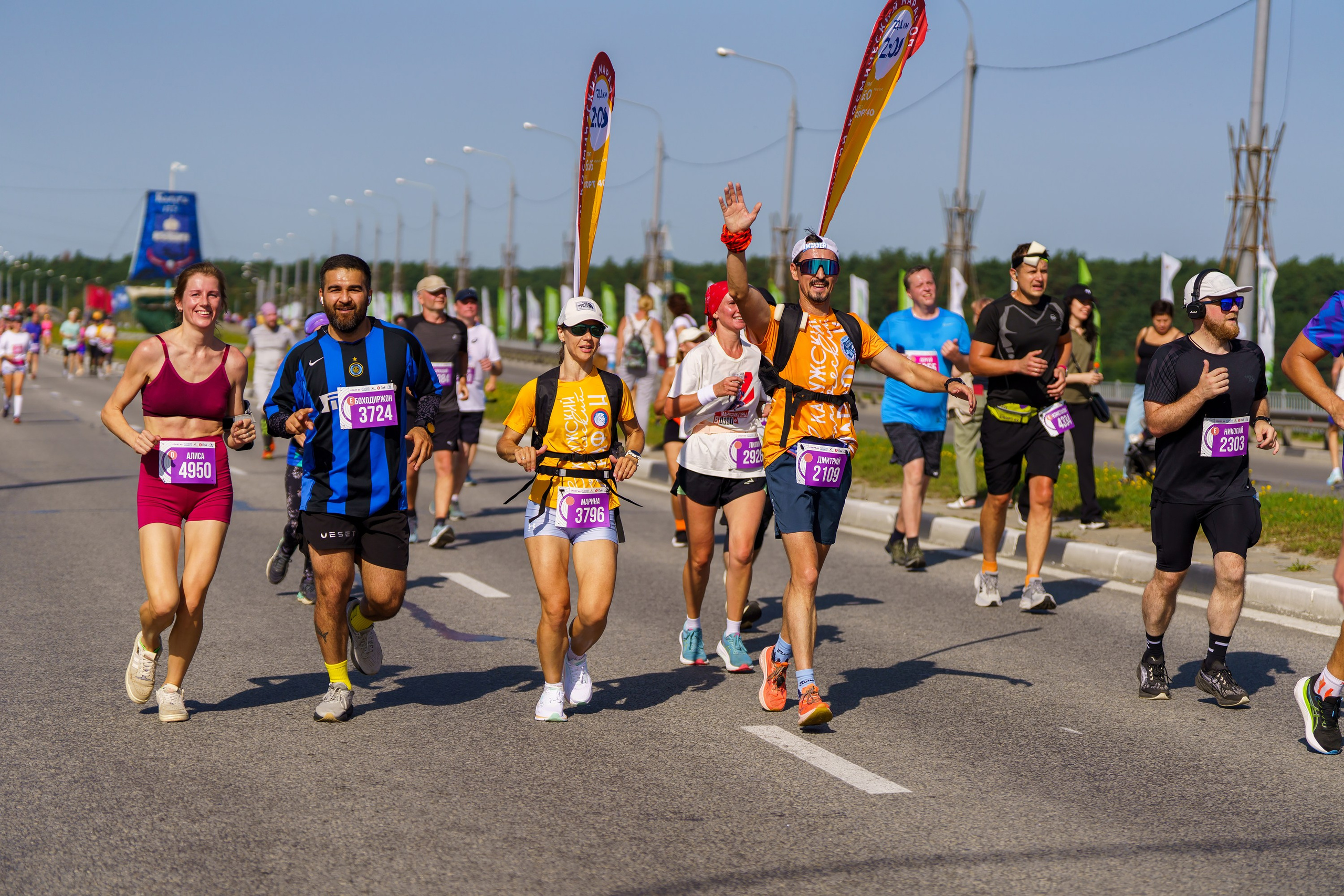 Фотографии Калужский Космический марафон 2025, Взрослые. Фотограф спортивные события, недвижимость, турбизнес