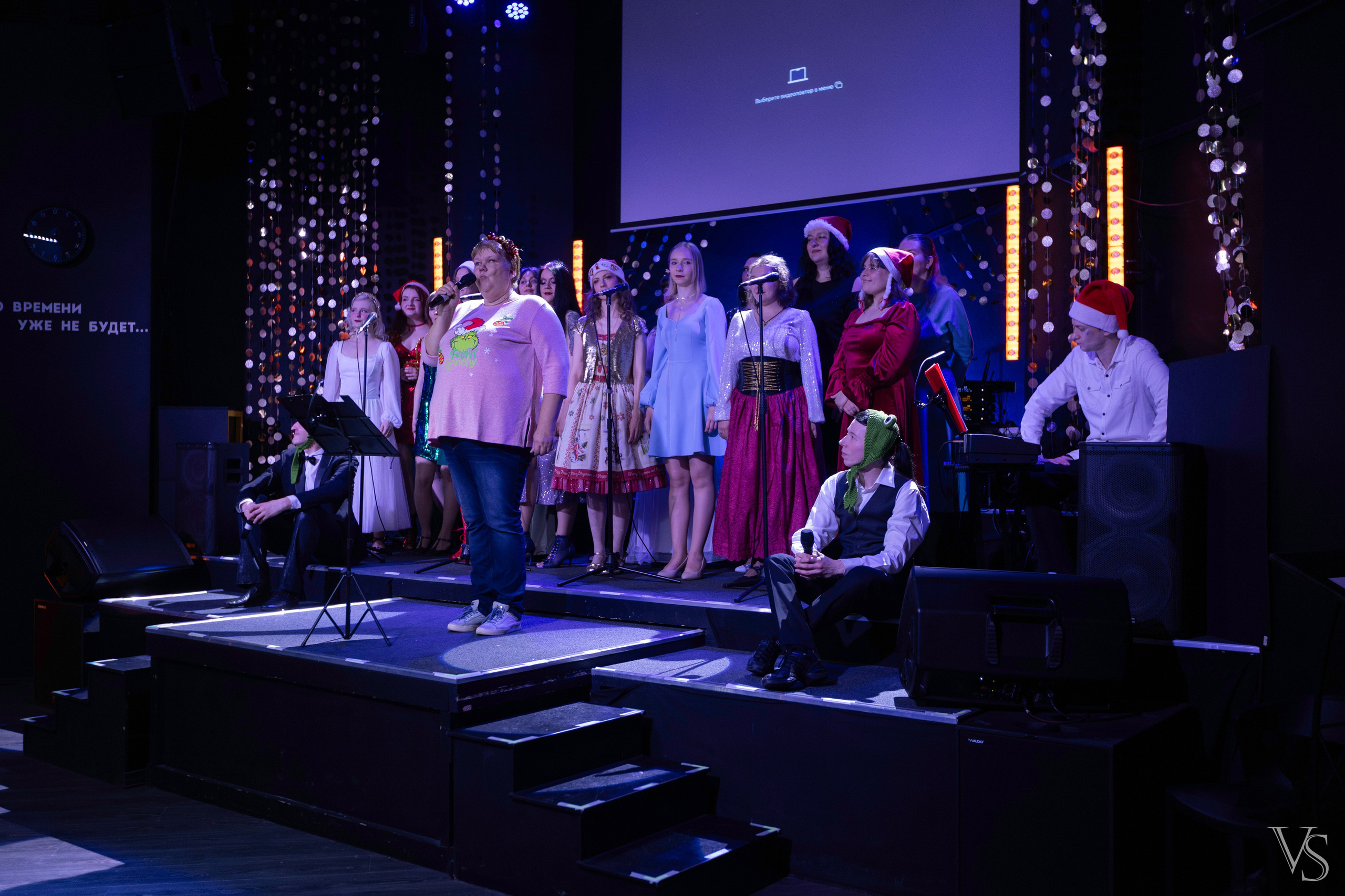 Мюзикл Elf и новогодний концерт Fellowship. Фотограф Виктор Степанов