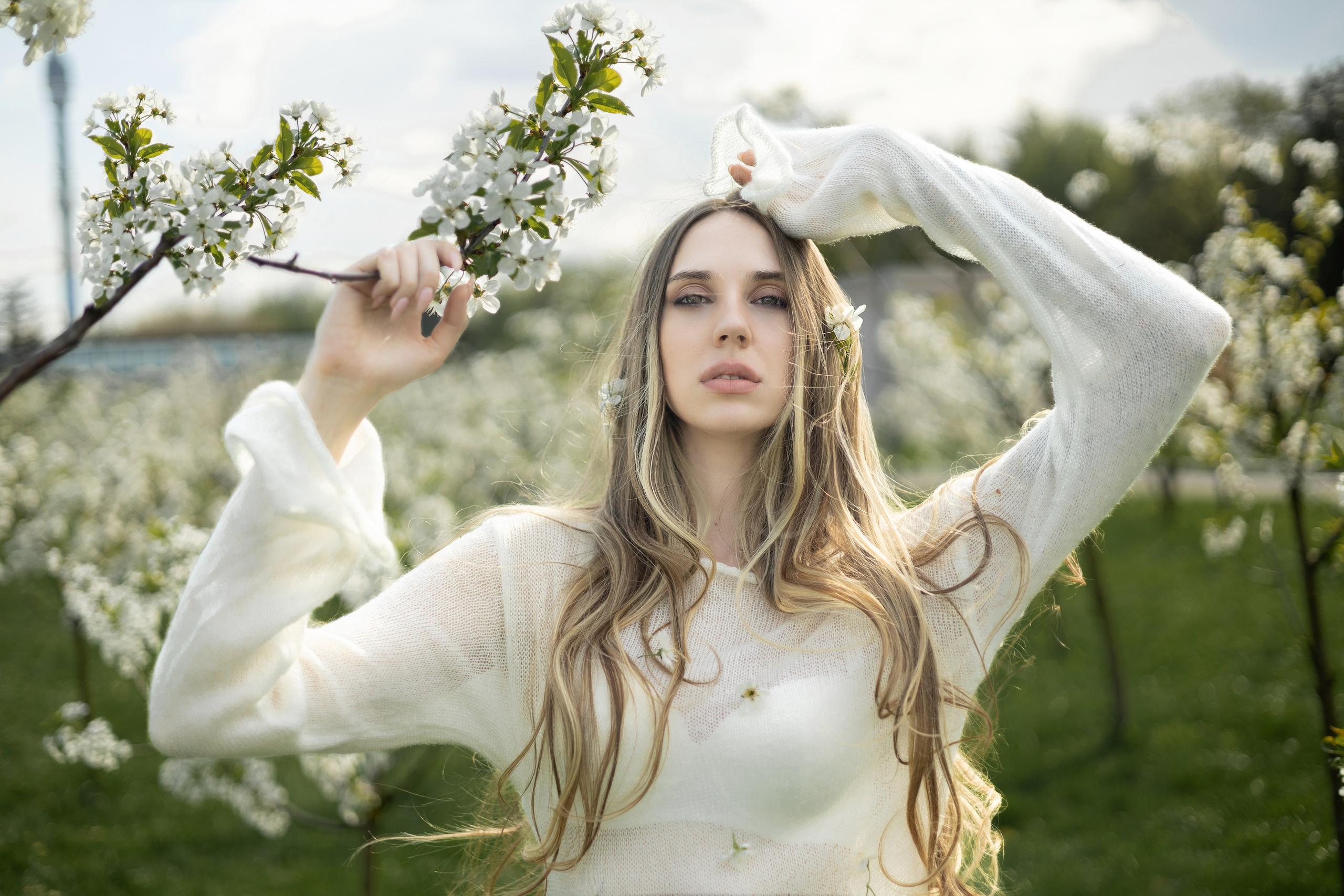 Анна | цветение. Ежова Милена | Фотограф Москва / Балашиха