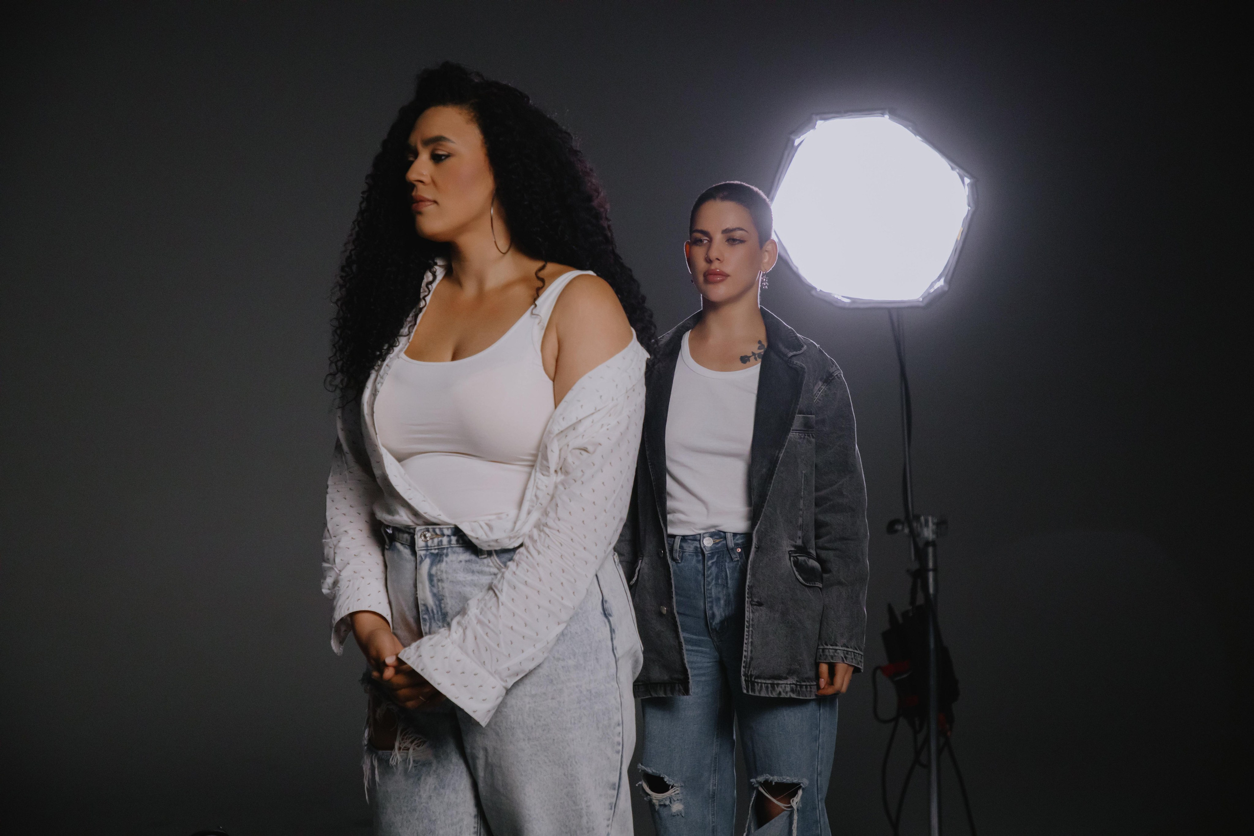 Съемка клипа Юлианны Карауловой и Бьянки. Фотограф в Москве и Санкт-Петербурге Дарина