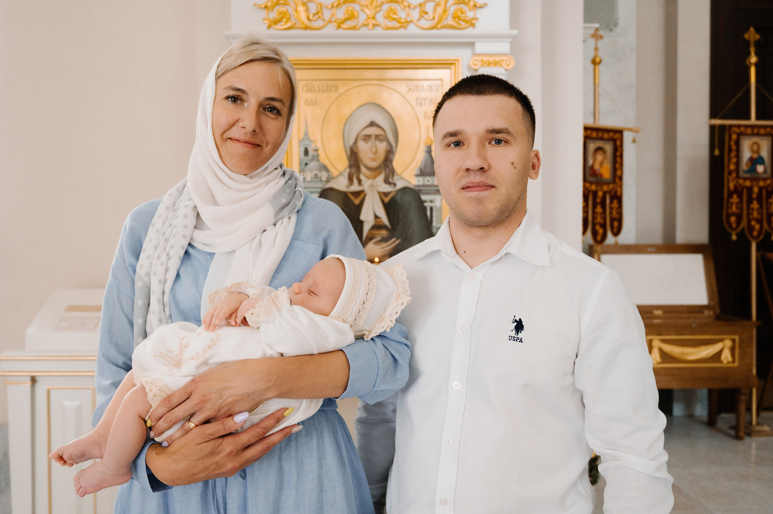 Крещение Марии. Храм Рождества Христова на Песках. Фотограф на роды СПБ Юлия Герасимова