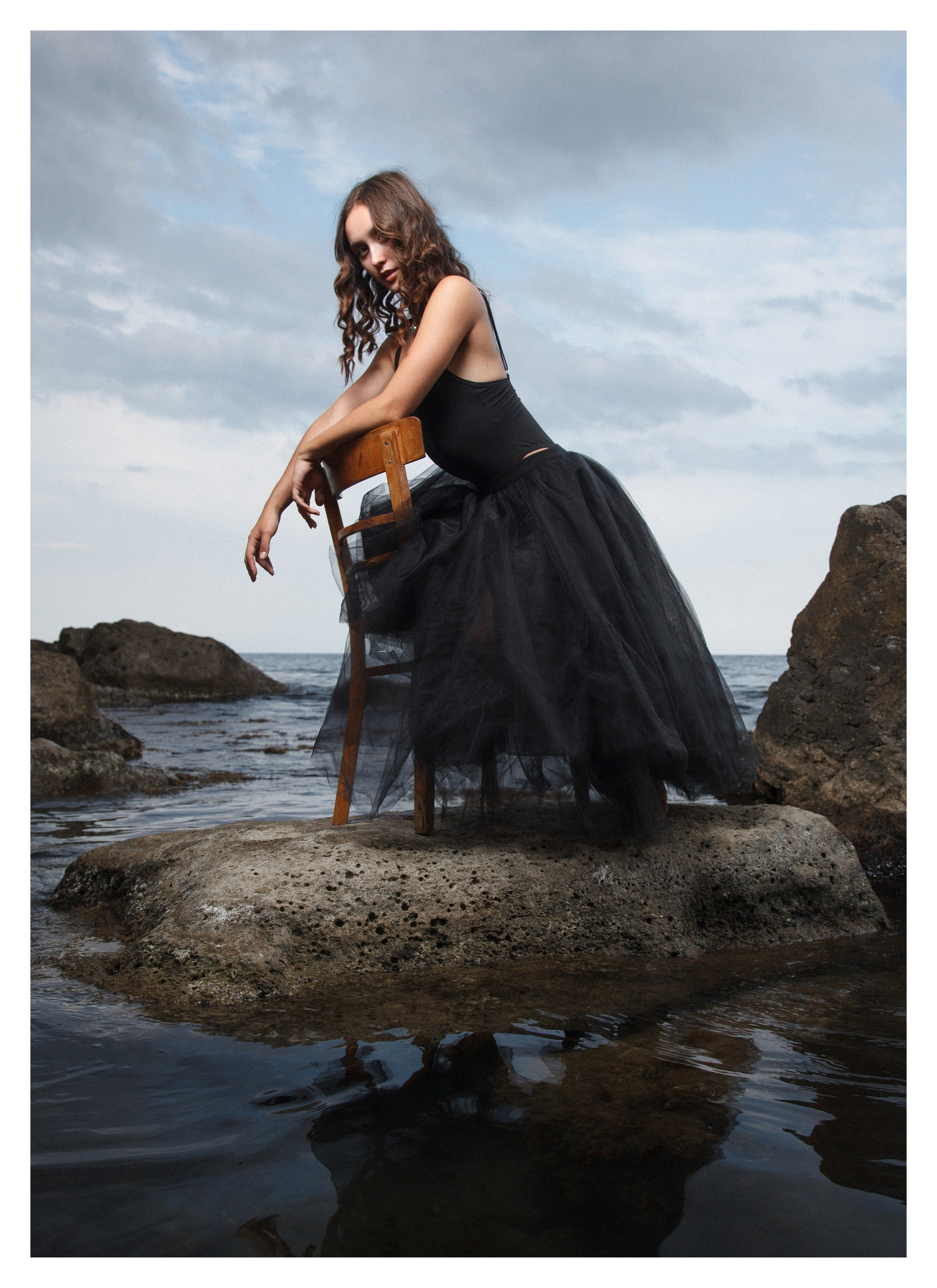 Лиза ЛИСТОПАД. портрет у моря. Фотография, как она есть