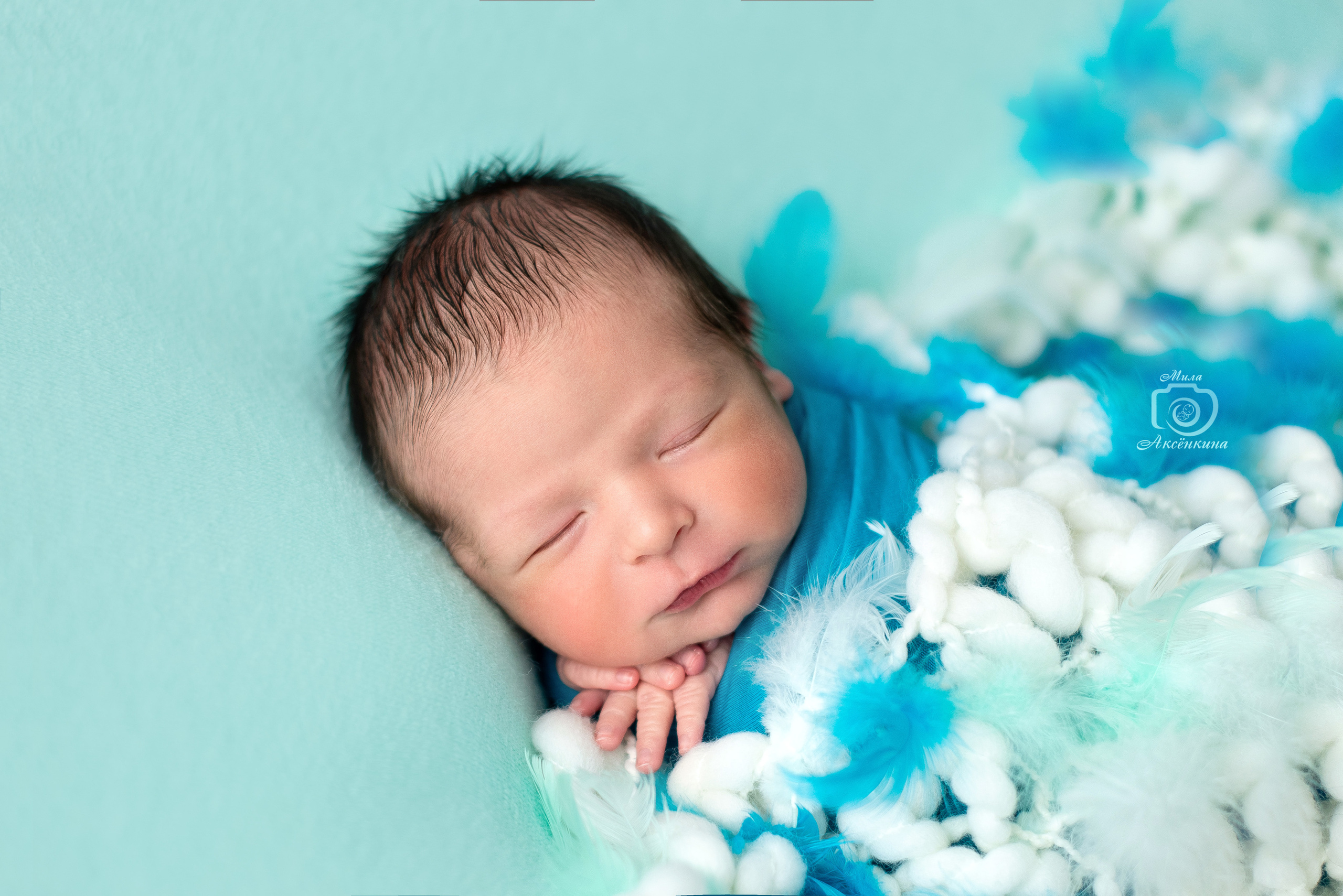 Портфолио новорожденных. Фотограф в Нефтеюганске Мила Аксёнкина