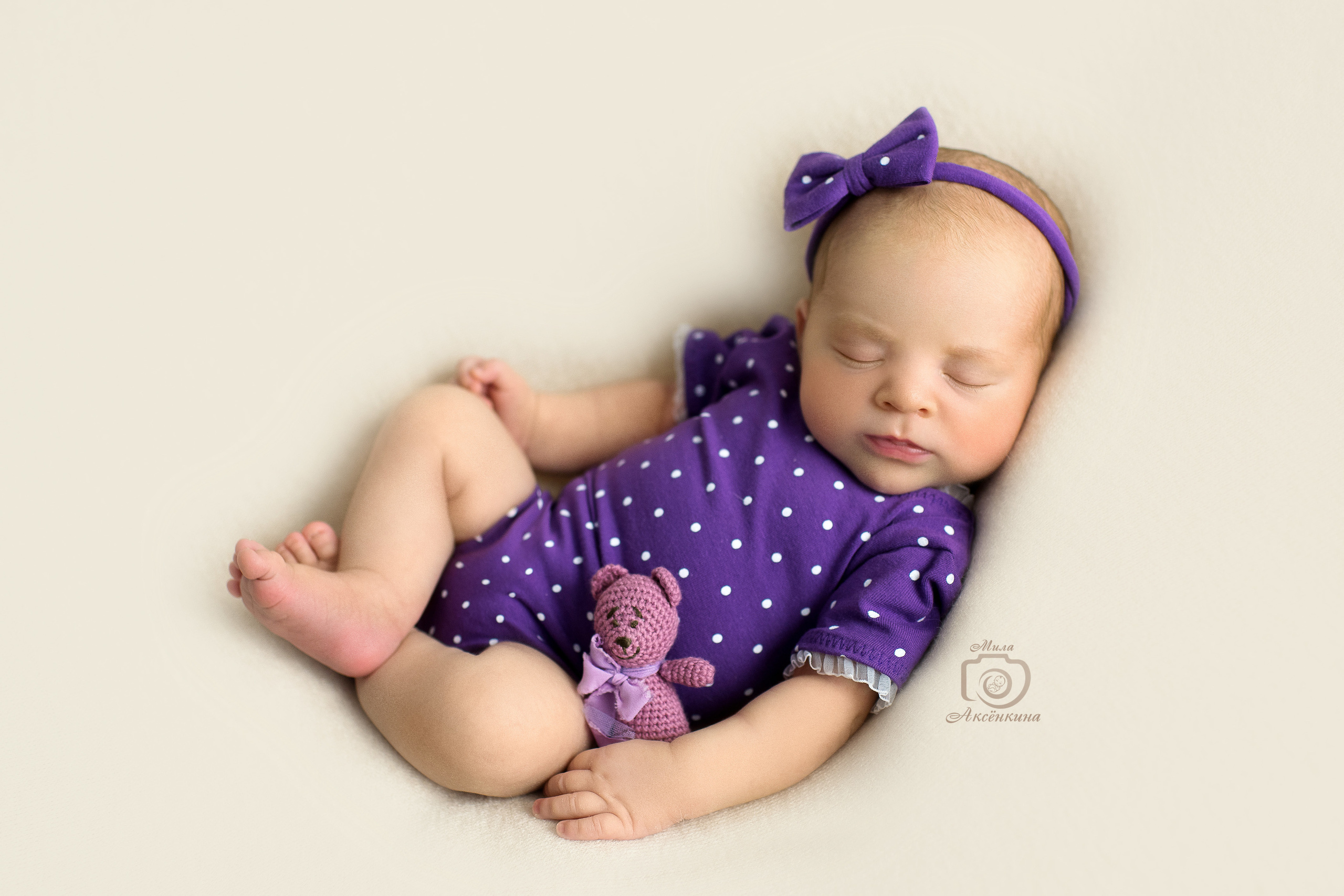 Портфолио новорожденных. Фотограф в Нефтеюганске Мила Аксёнкина