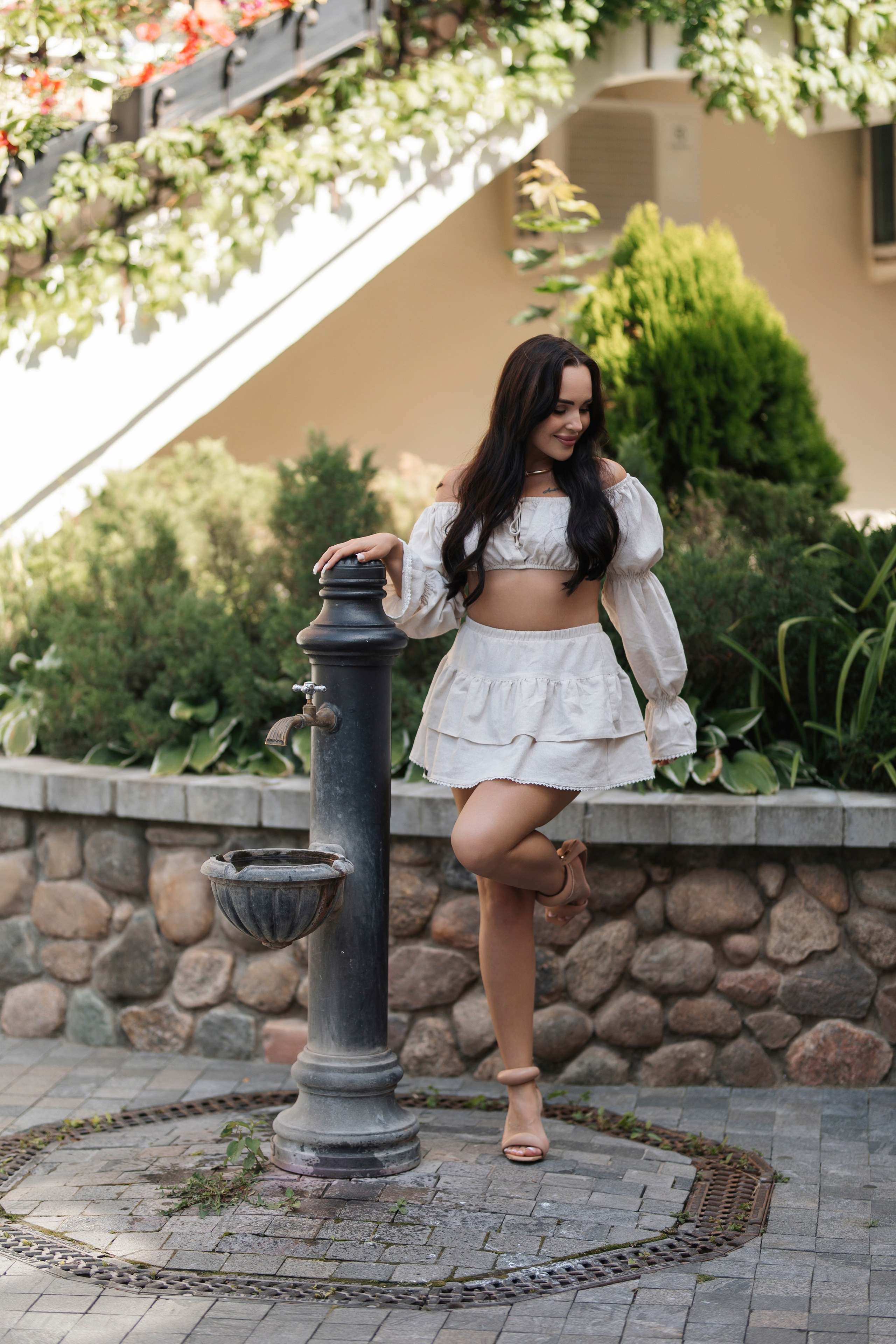 Уличная летняя съёмка для Насти в Минске