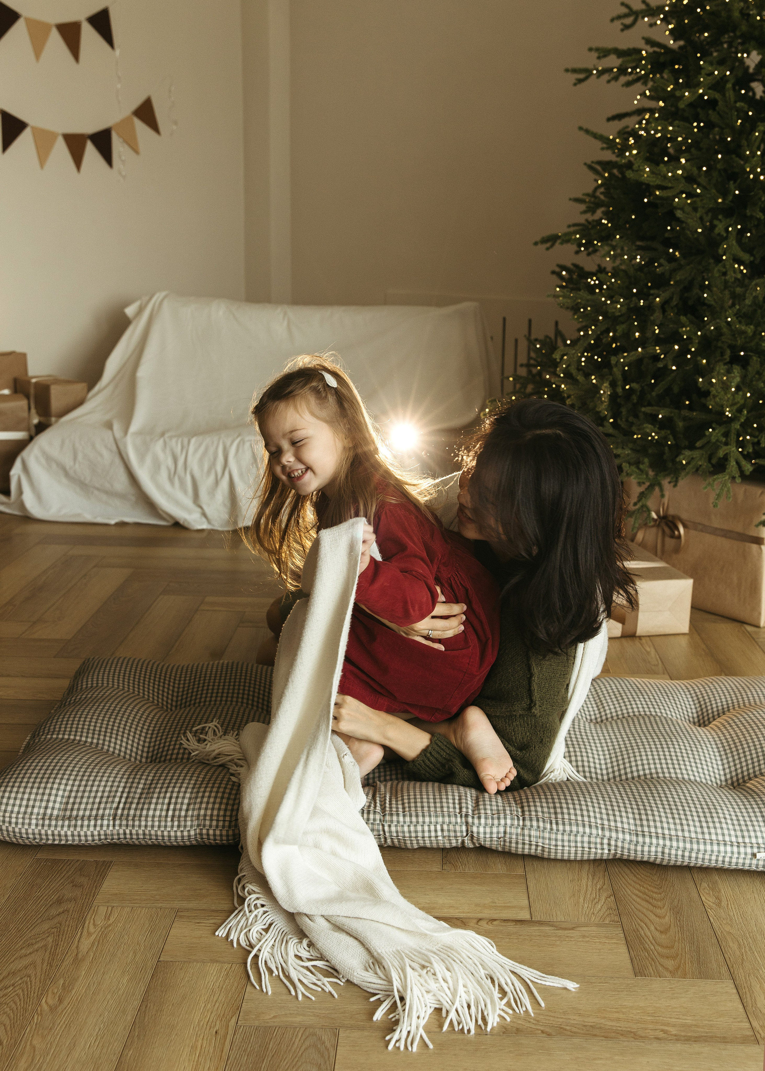 Мама и дочь Новогодняя история. Свадебный и семейный фотограф Владивосток — Приморский край. Анастасия Щетинина