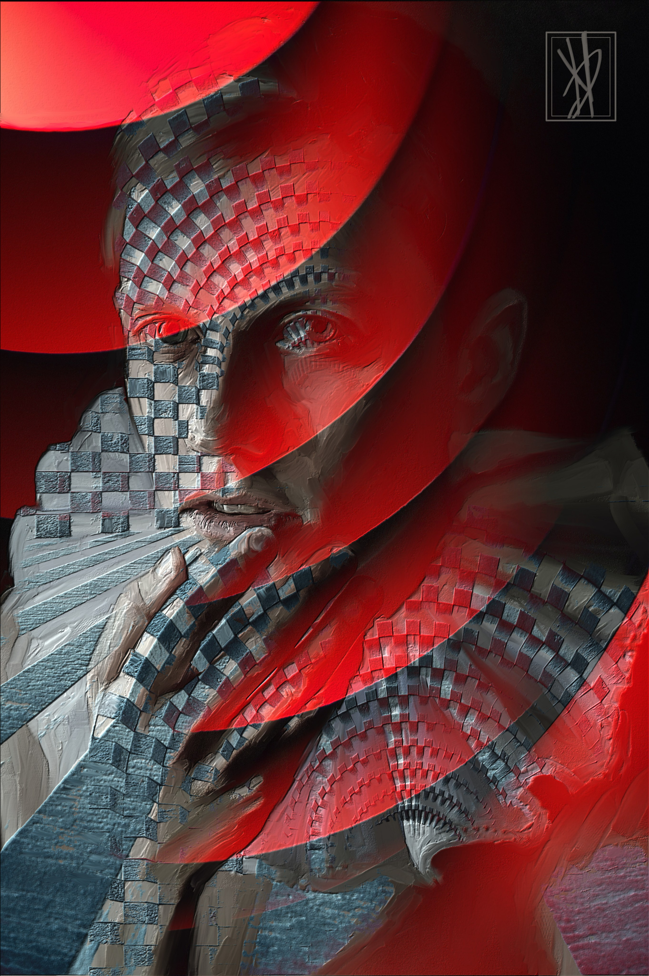 The Crimson Pulse. Yulia Yurchevskaya | Art Director & Visual Visionary