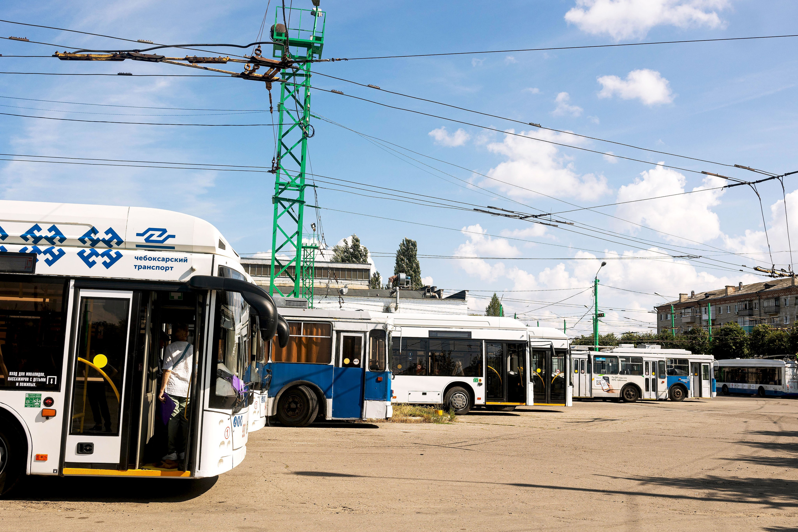 Лучший водитель троллейбуса России — 2024. Портретный и репортажный фотограф в Чебоксарах Андриян Чаркин